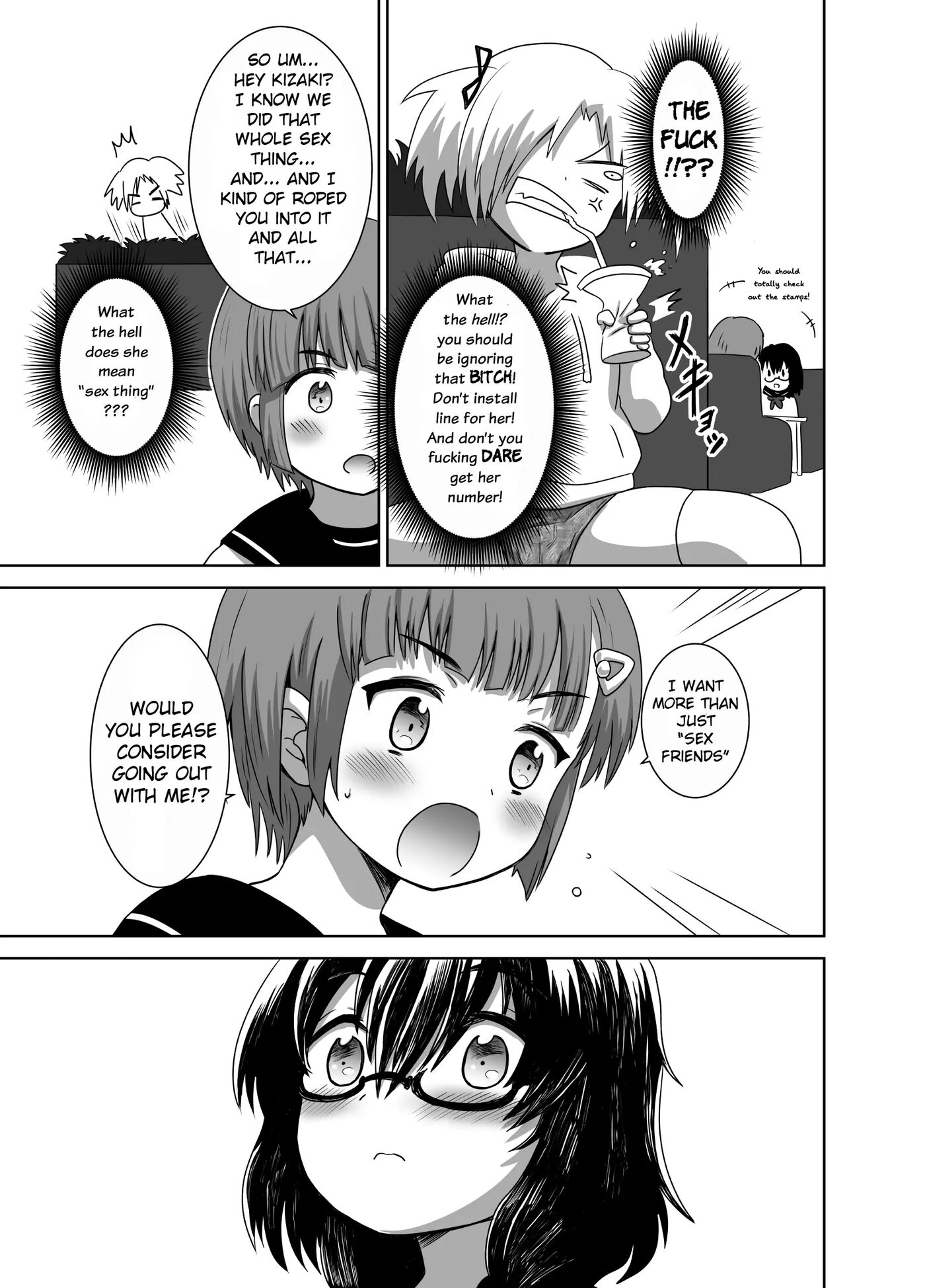 Hot Pants Futanari School 1