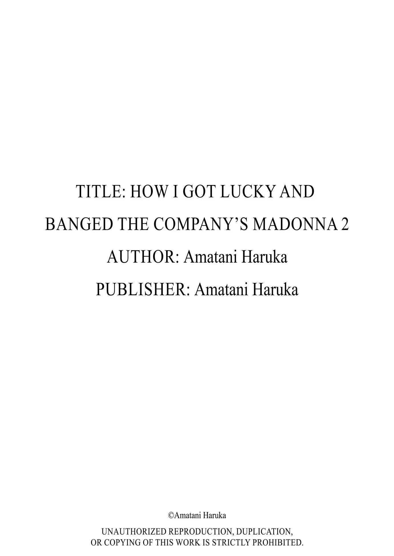 How I Got Lucky And Banged The Company's Madonna 2