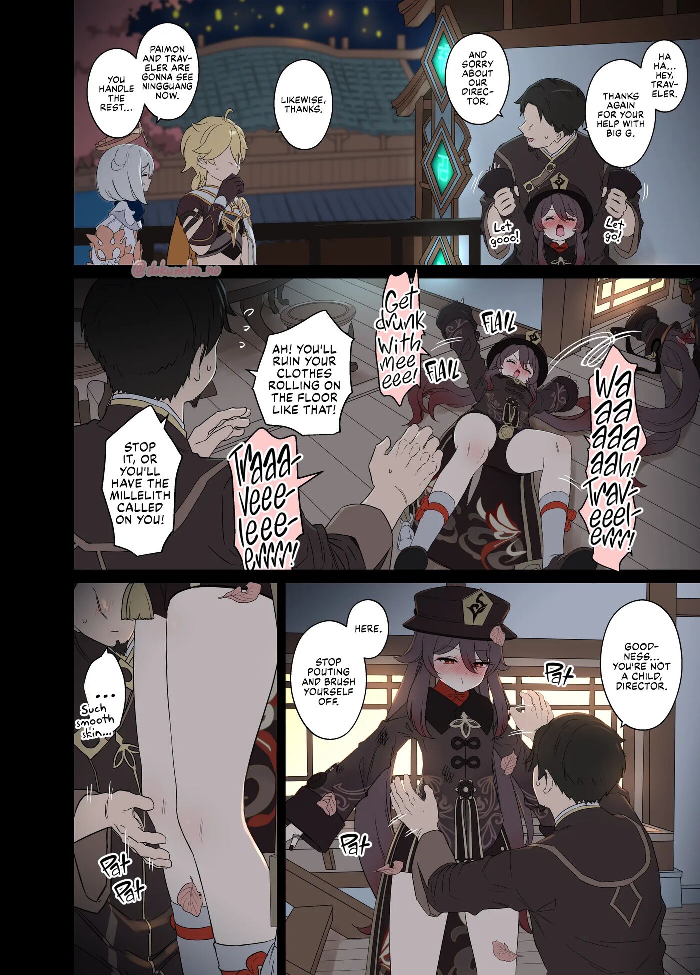 Hu Tao Has A Very Bad Night 1