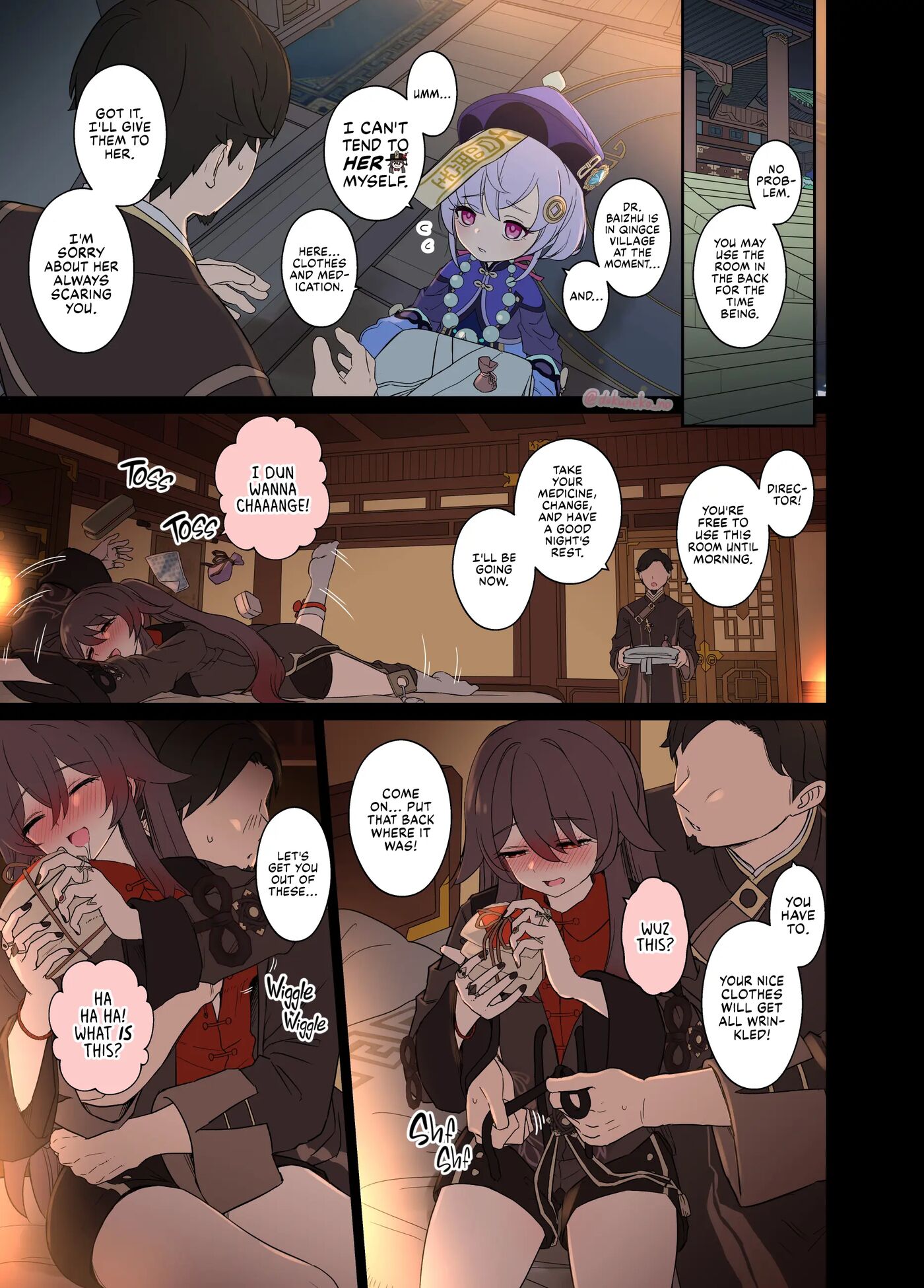 Hu Tao Has A Very Bad Night 1