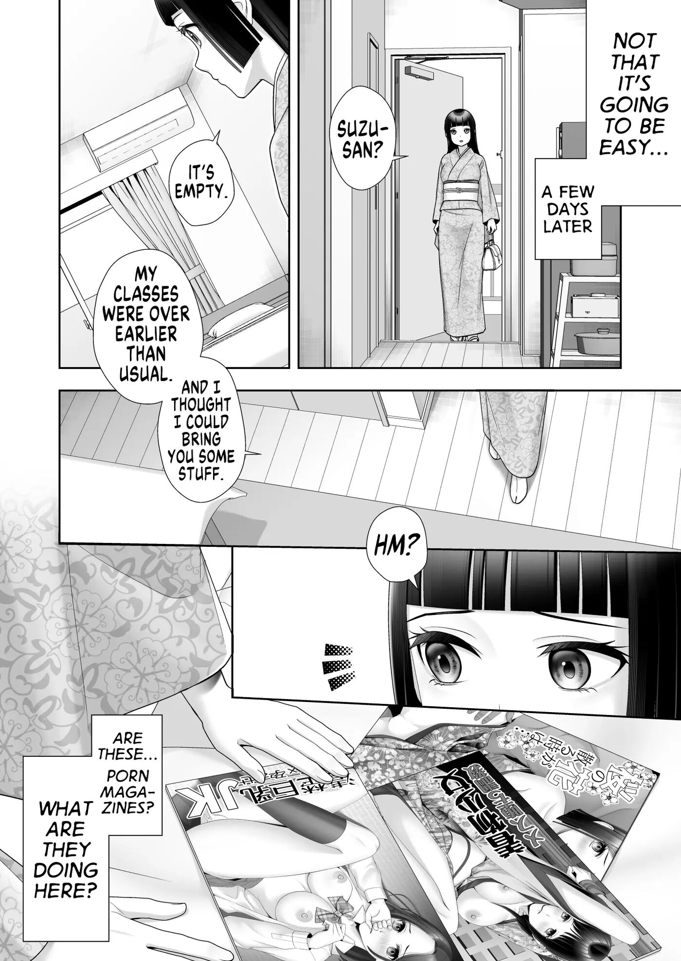 I Can't Believe This Pure, Traditionally Japanese Young Lady, Whom I Switched Bodies With, Has Succumbed To Male Lust Chapter 1 Page 12