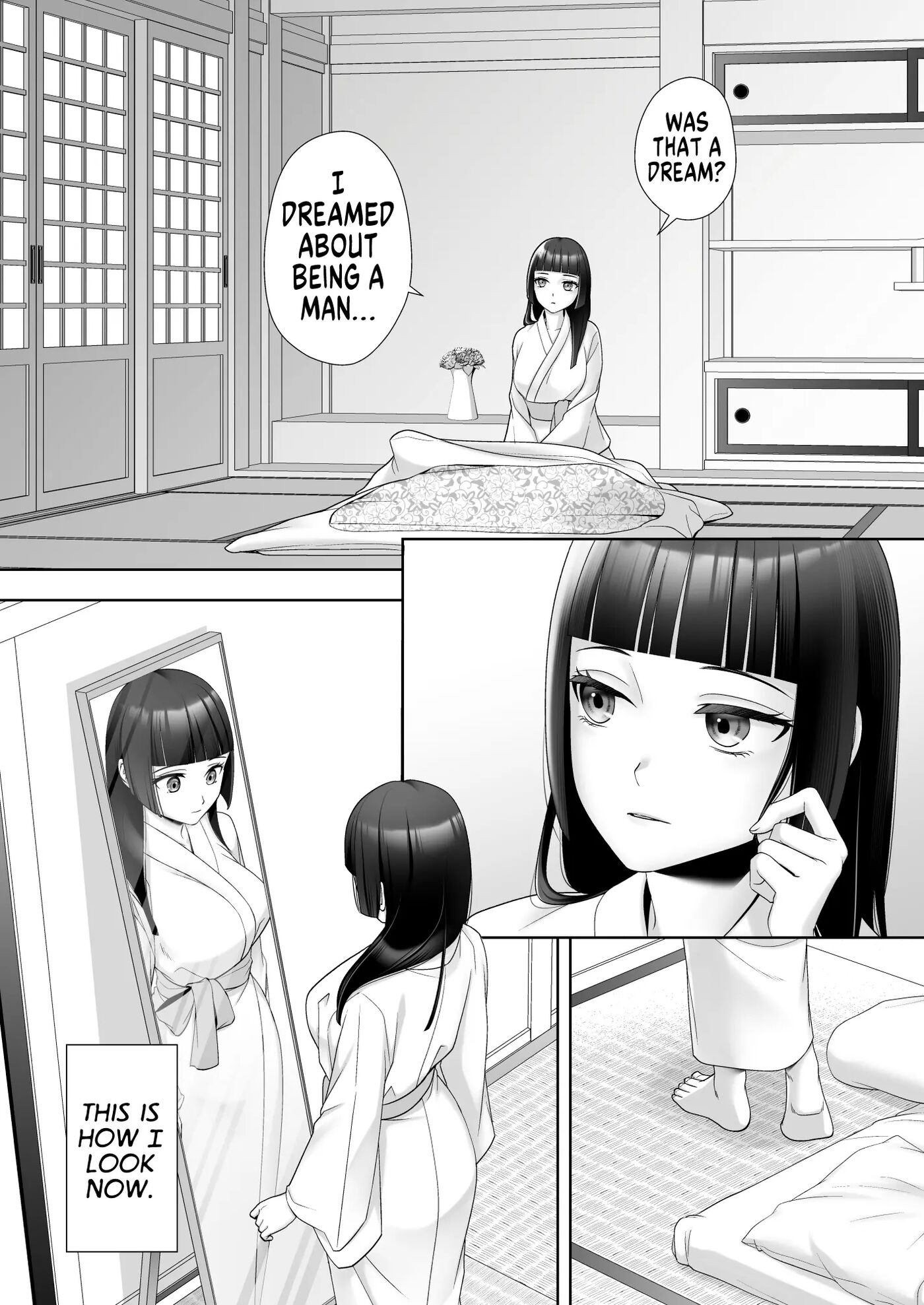 I Can't Believe This Pure, Traditionally Japanese Young Lady, Whom I Switched Bodies With, Has Succumbed To Male Lust Chapter 1 Page 2