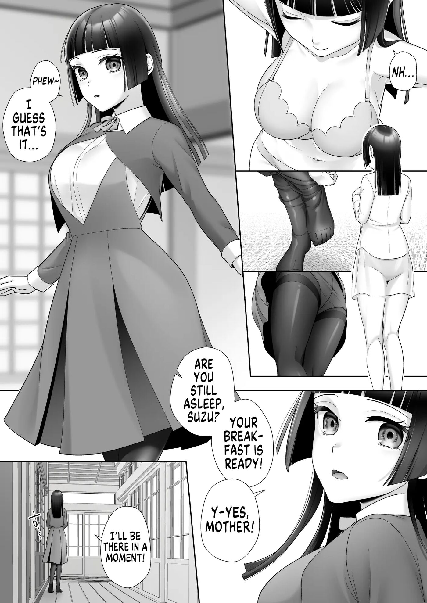 I Can't Believe This Pure, Traditionally Japanese Young Lady, Whom I Switched Bodies With, Has Succumbed To Male Lust Chapter 1 Page 4