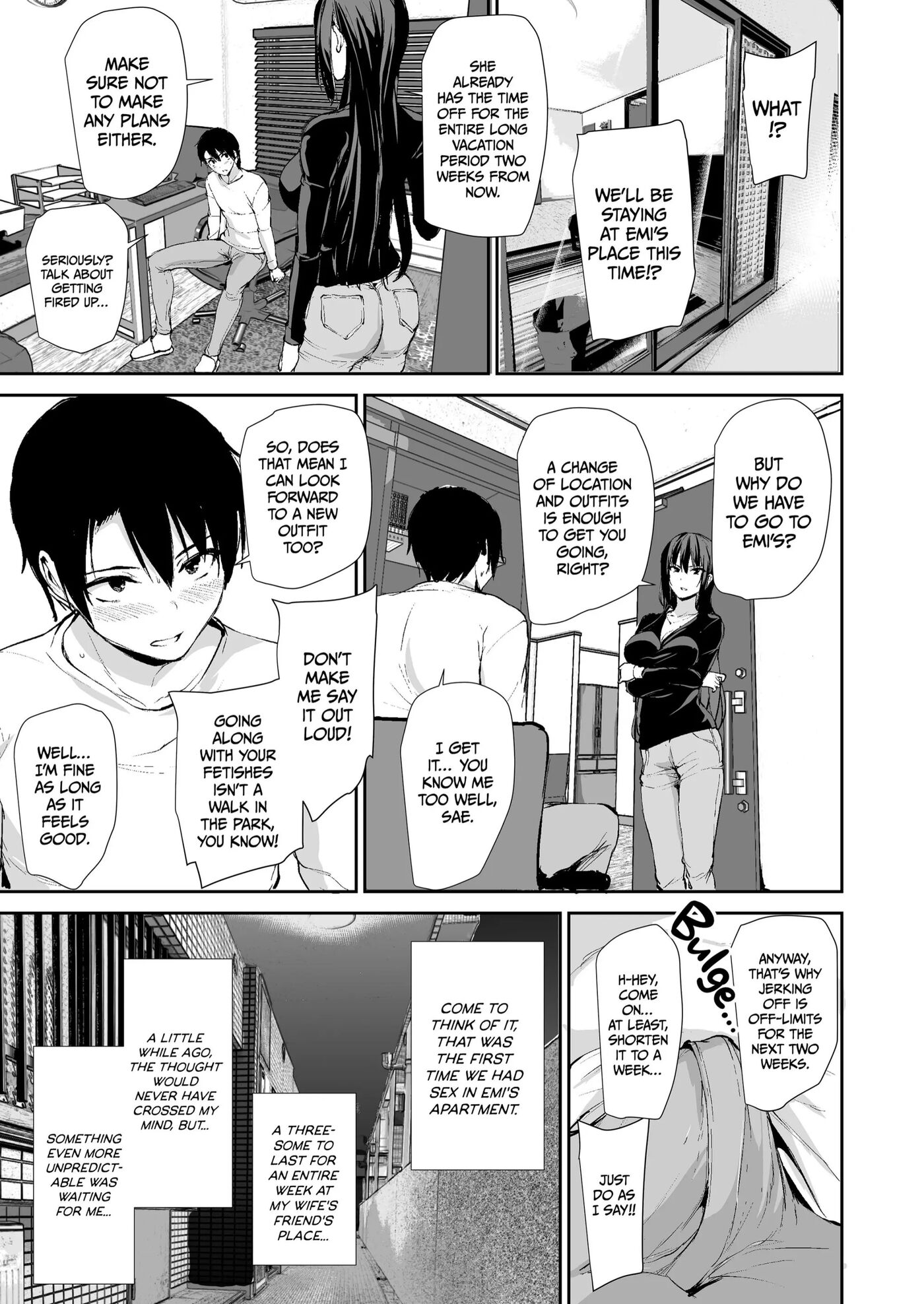 I Can't Get It Up Without Two Pairs Of Big Breasts, So My Wife Brought Her Friend! 1