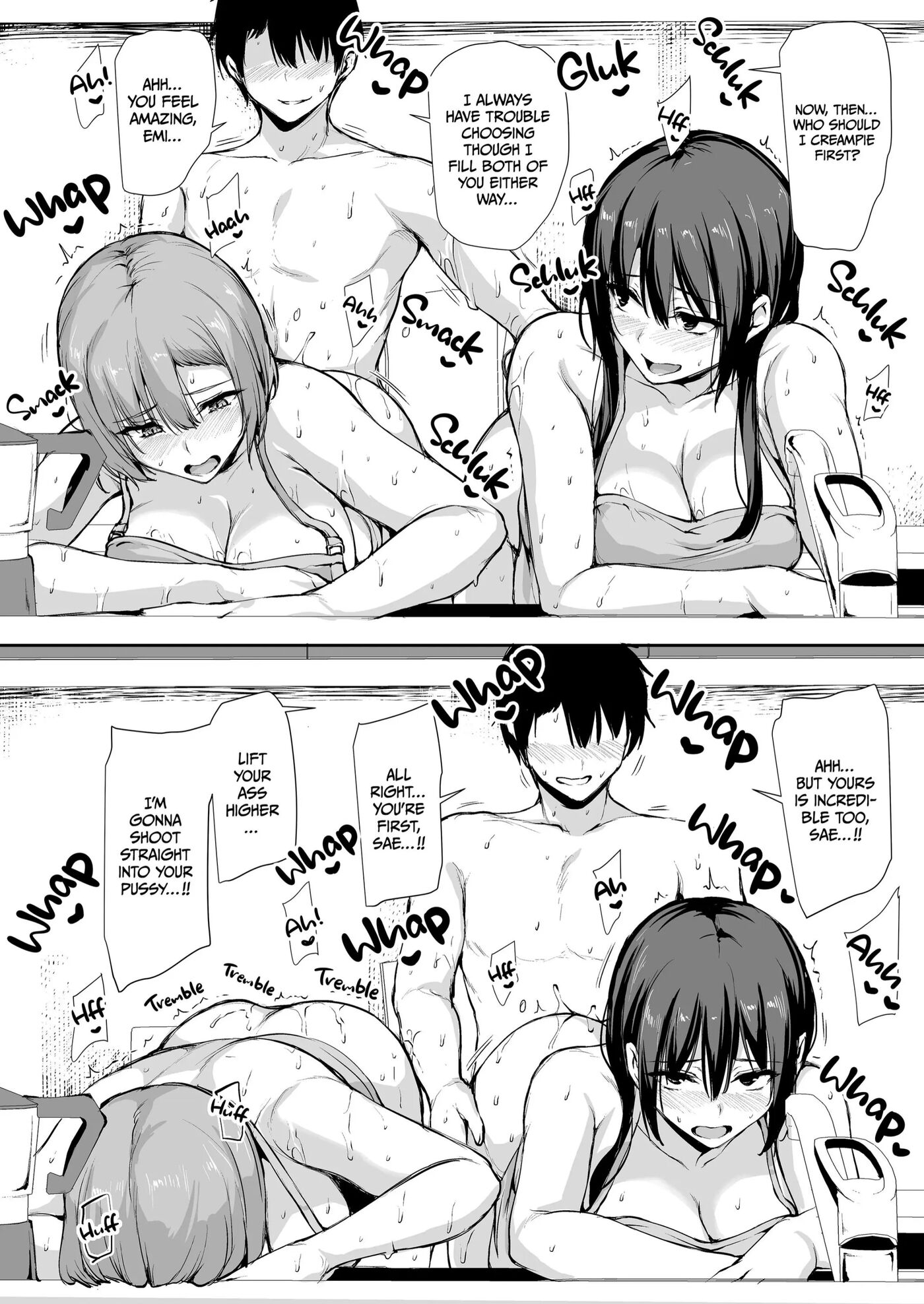 I Can't Get It Up Without Two Pairs Of Big Breasts, So My Wife Brought Her Friend! 1