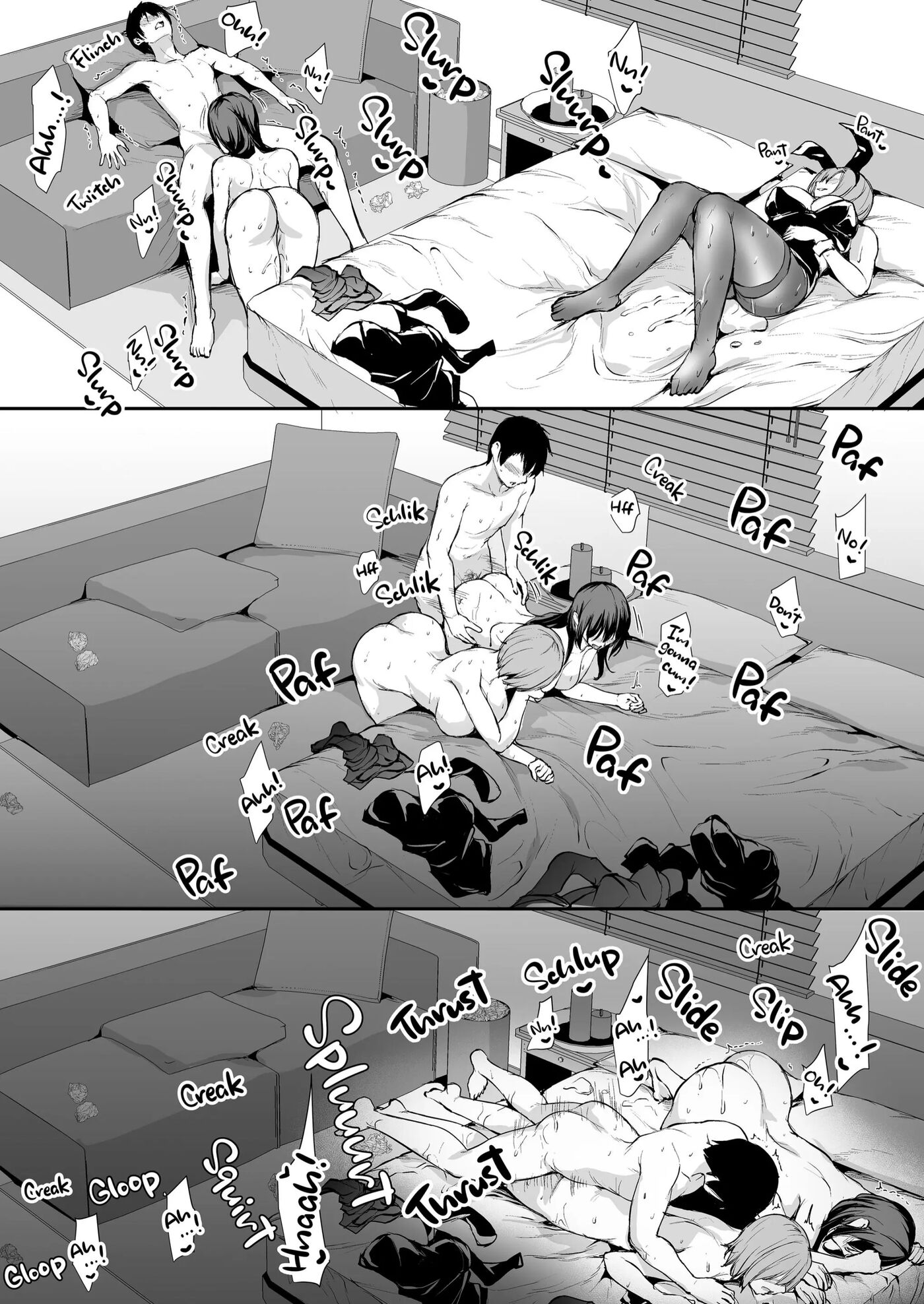 I Can't Get It Up Without Two Pairs Of Big Breasts, So My Wife Brought Her Friend! 1