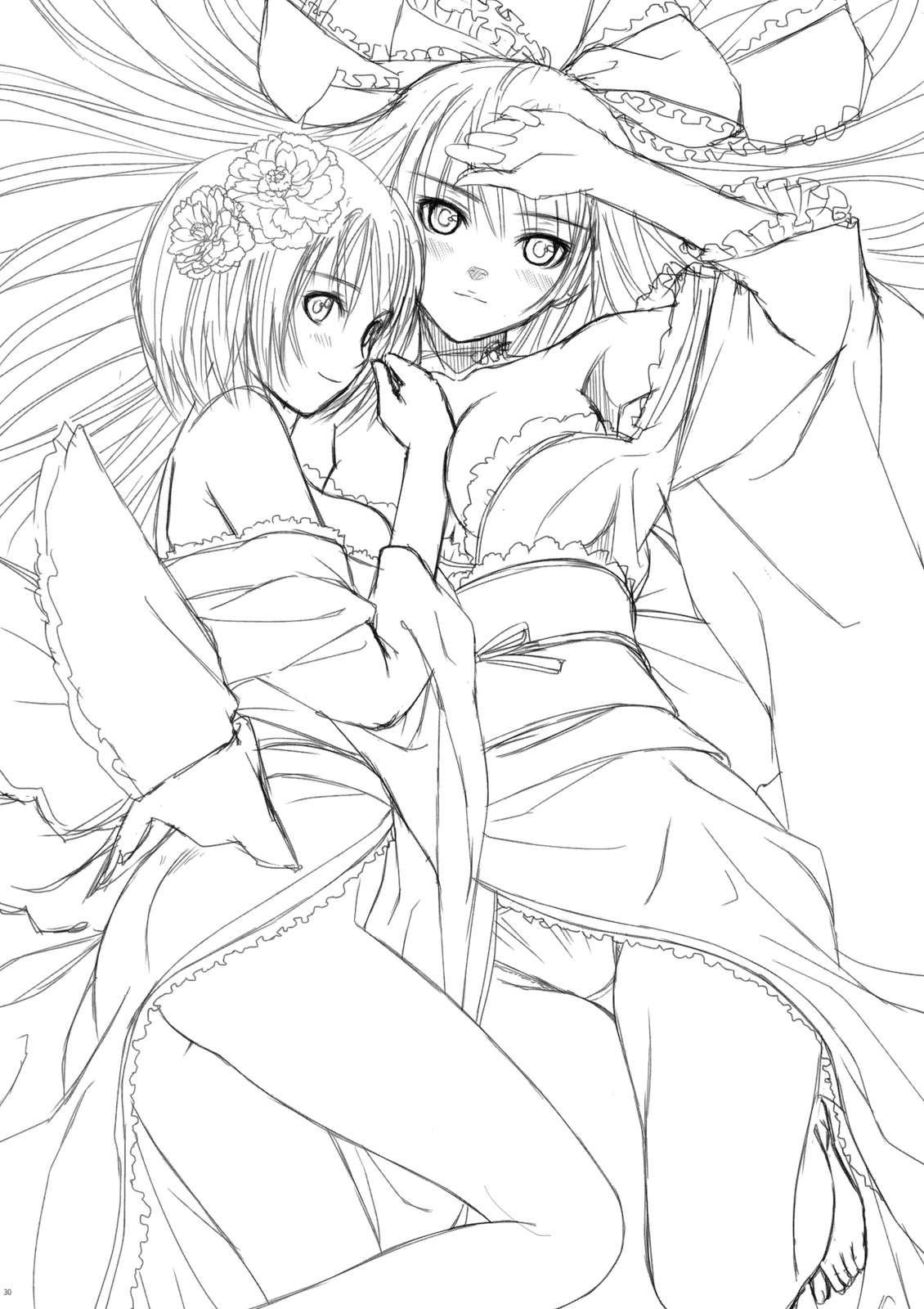 I Can't Help But Want To Draw An Erotic Book About Reiko-san And Maya-chan 1