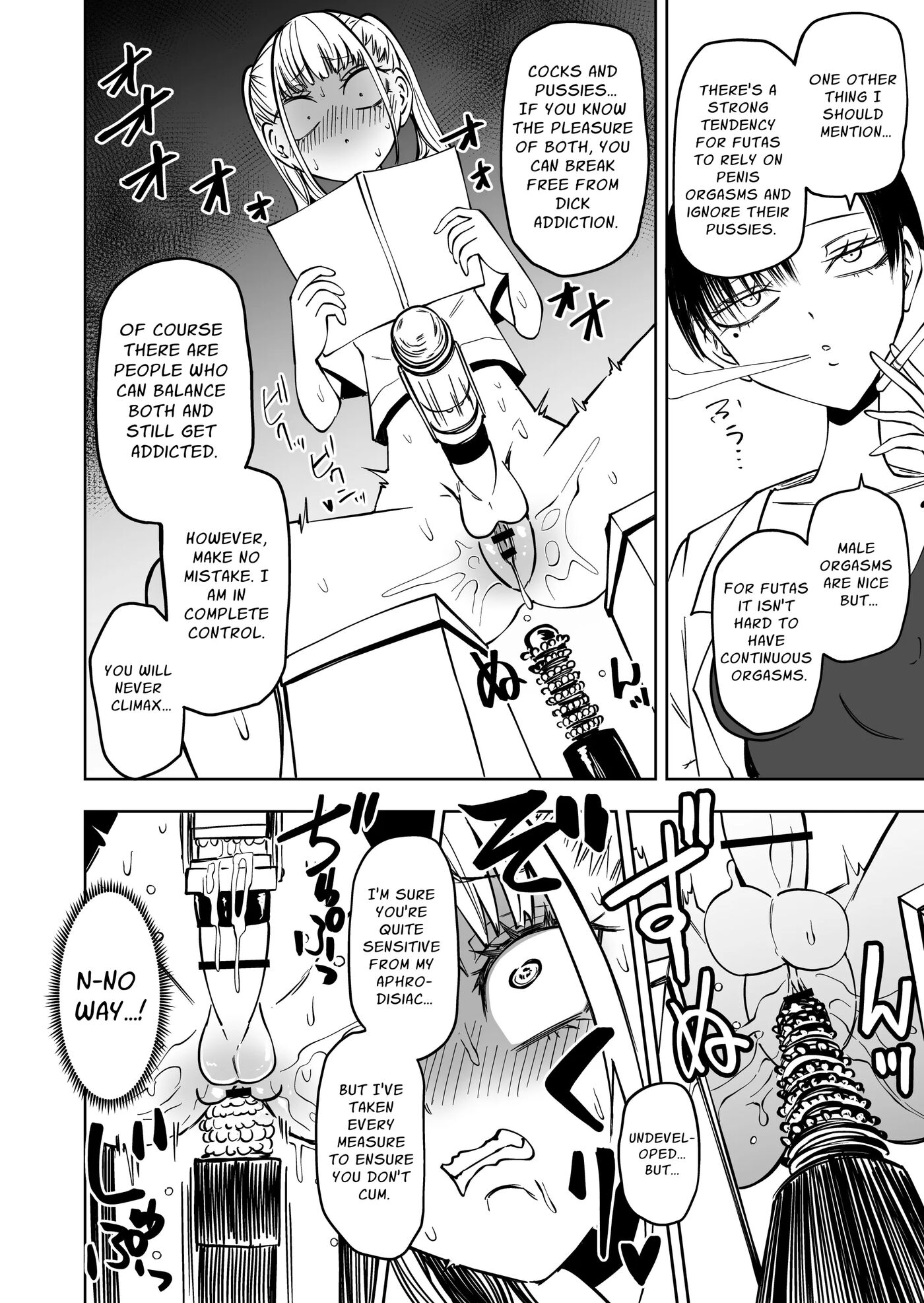 I Got Scolded By A Futanari Teacher For Treating My Friends Like Fuckholes 1