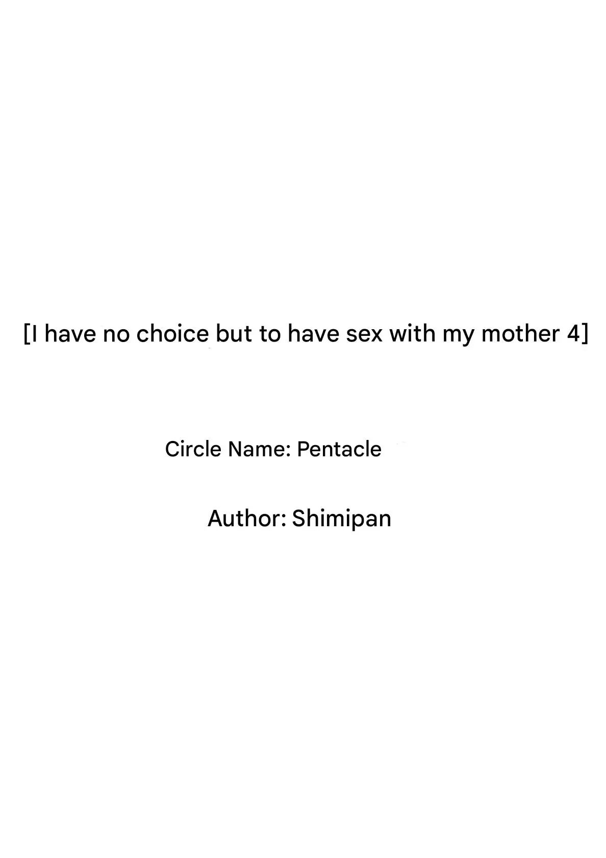 I Have No Choice But To Have Sex With My Mother 4