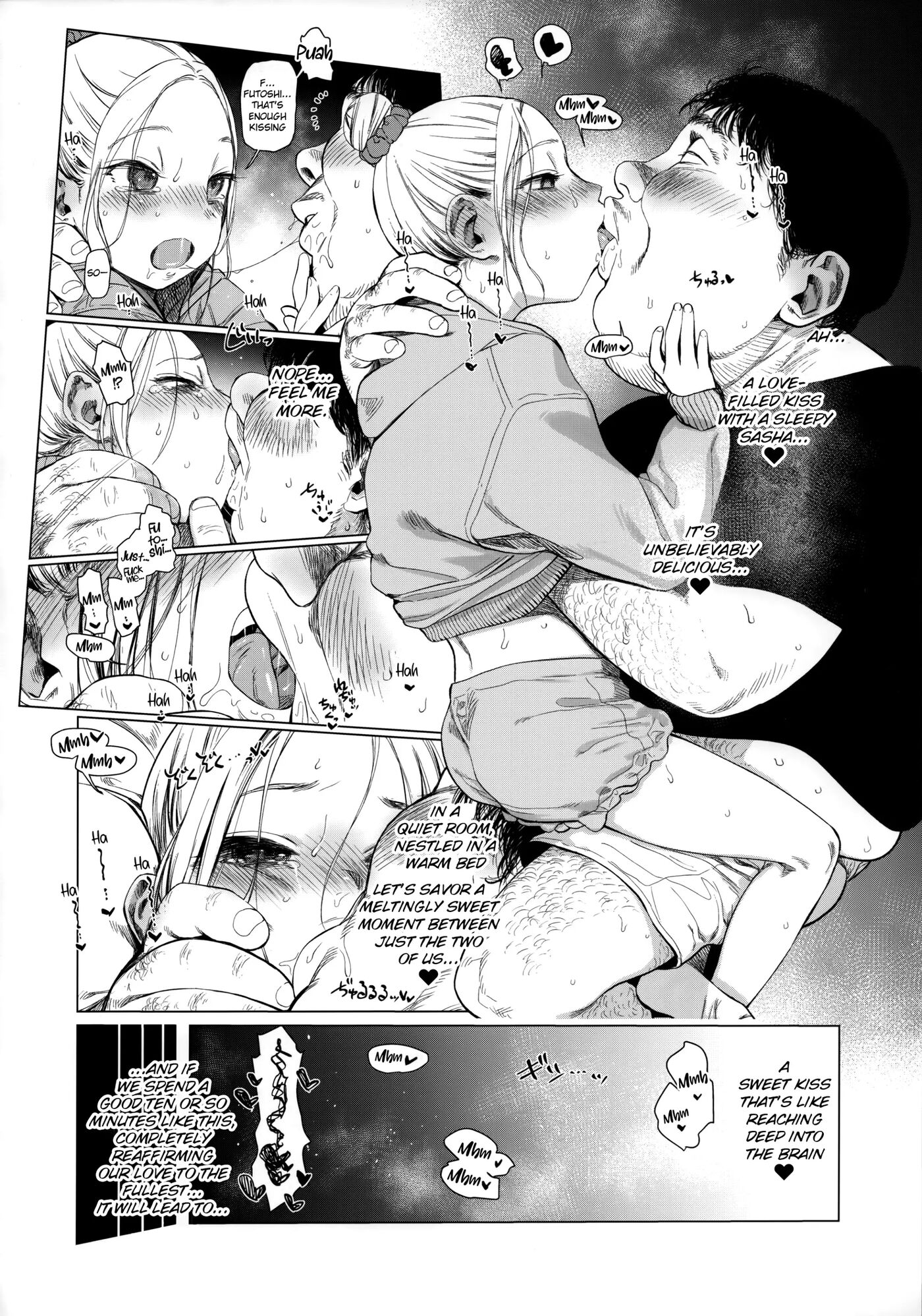 I Want To Try Having Lovey-dovey, Slow Sex With Sleepy Sasha-chan 1