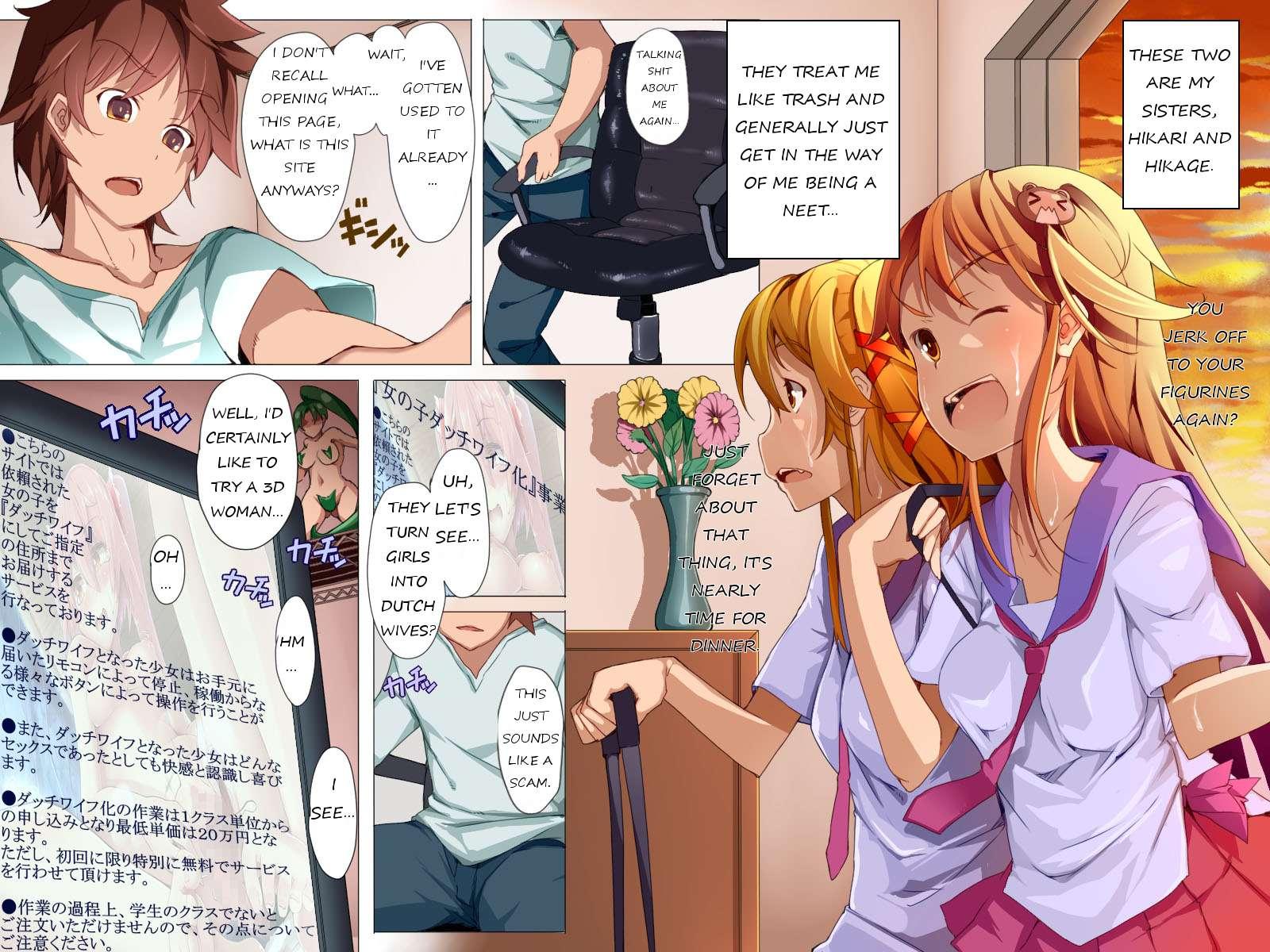 Imouto Ya Sono Yuujintachi Wo Dutch Wife Ningyou Ni Shite Sukihoudai Yari Makutte Mita Ken 1