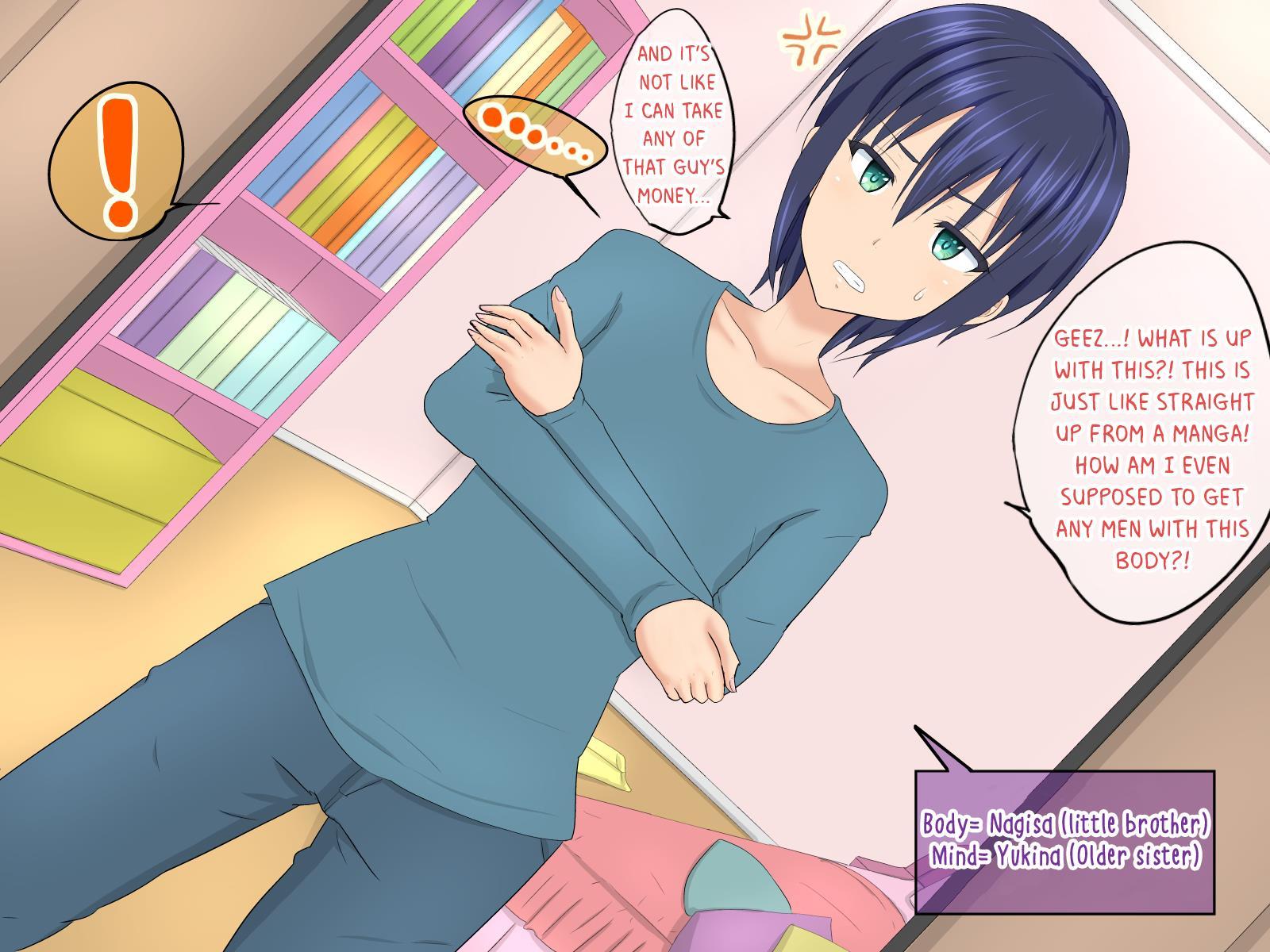 Irekawari De Otokonoko!? Bitch Gal Na Ane No Sei De Onna Ni Sareta Ore No Karada [yaoi] Chapter 1 Page 5