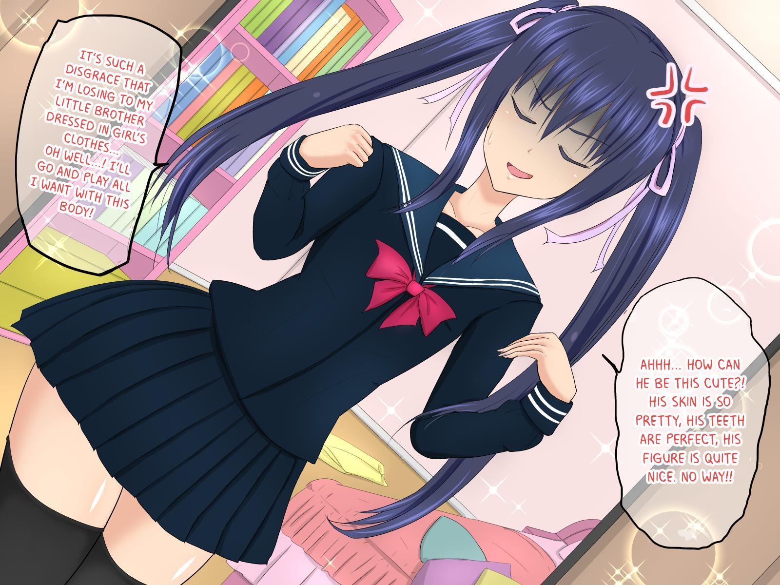 Irekawari De Otokonoko!? Bitch Gal Na Ane No Sei De Onna Ni Sareta Ore No Karada [yaoi] Chapter 1 Page 7