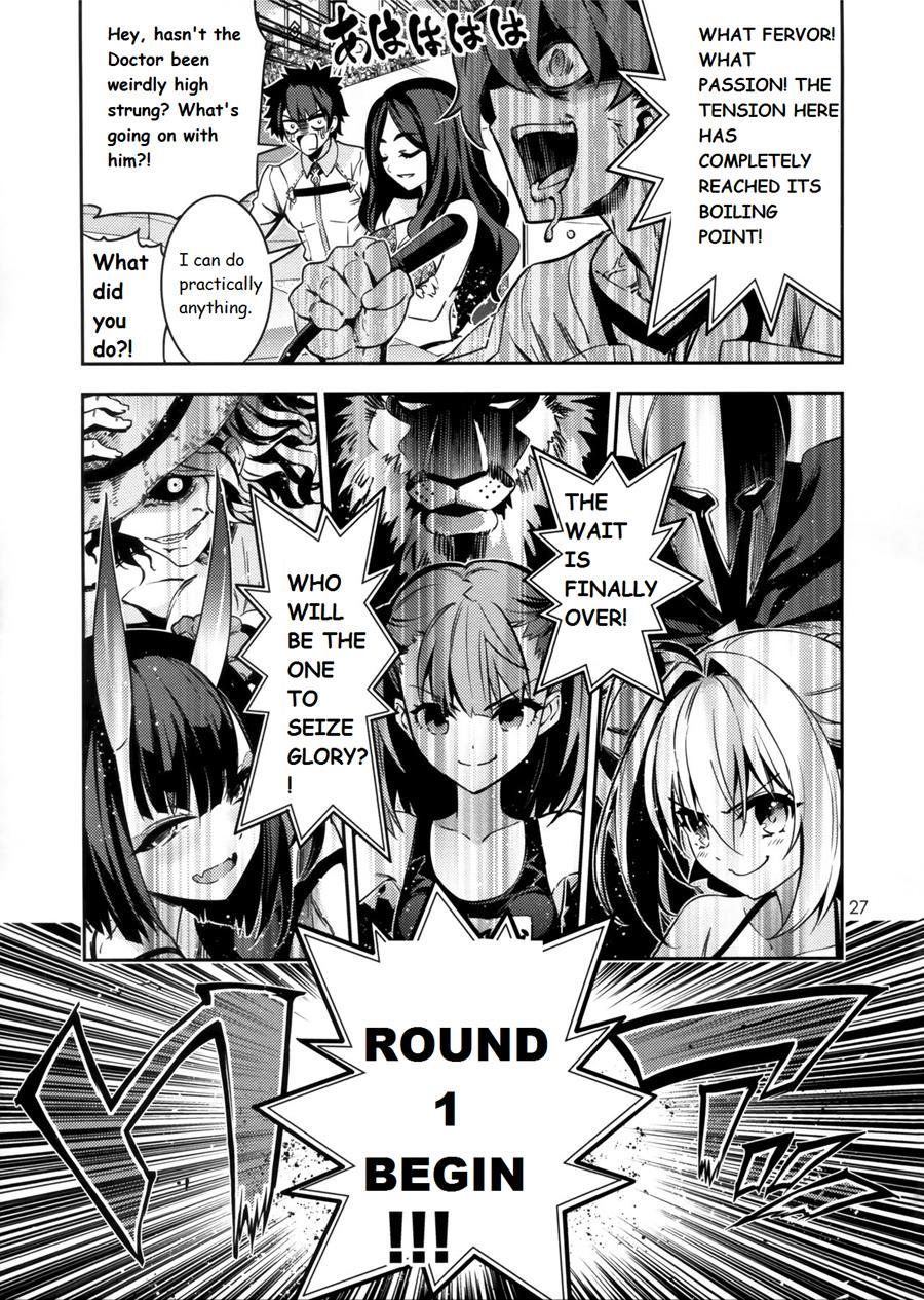 Jinrui Shijou Saikyou Chaldea Beach Volley In Oceanus 1