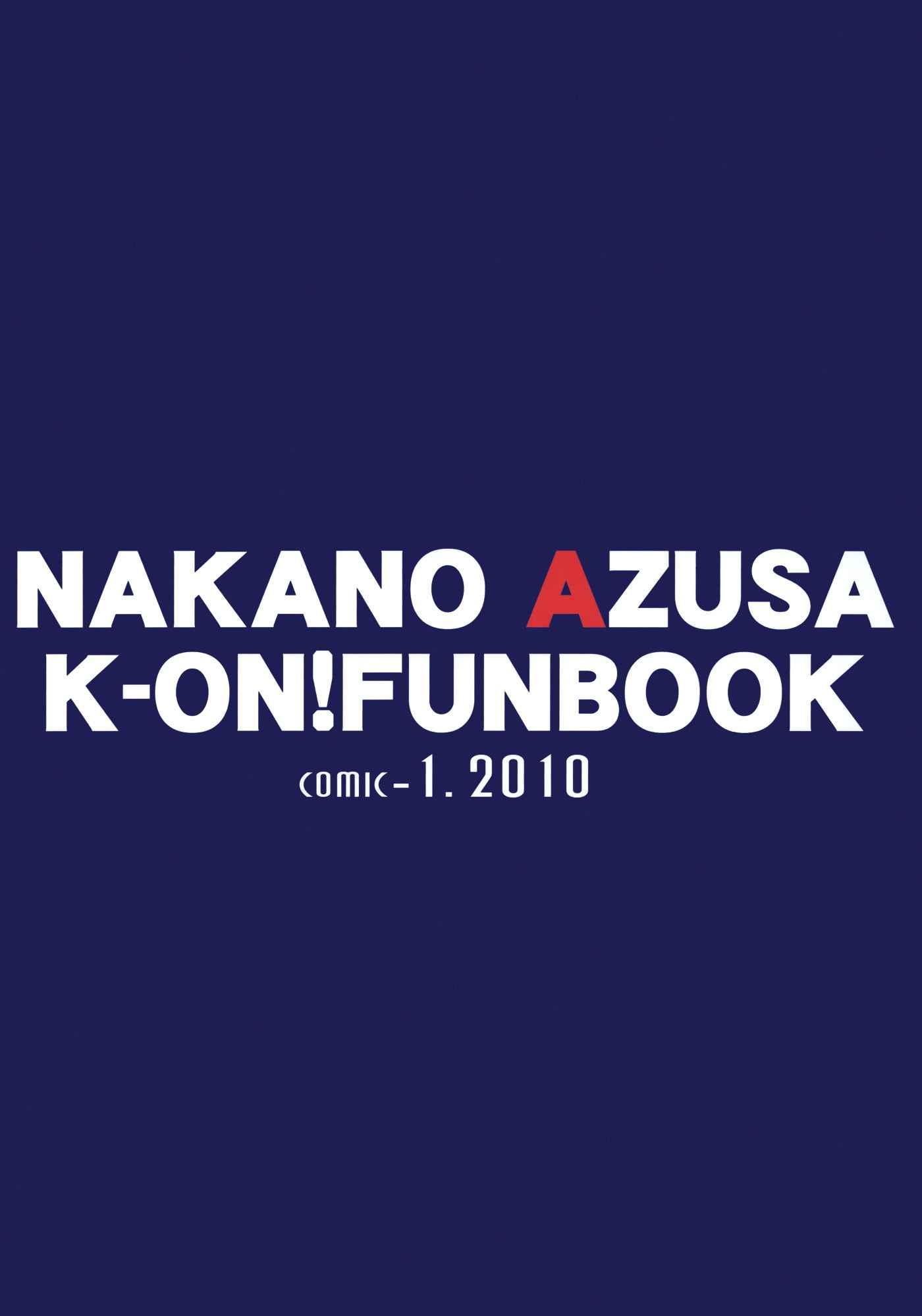 K-on! Dj - Kongari Musume Nakano Azusa 1