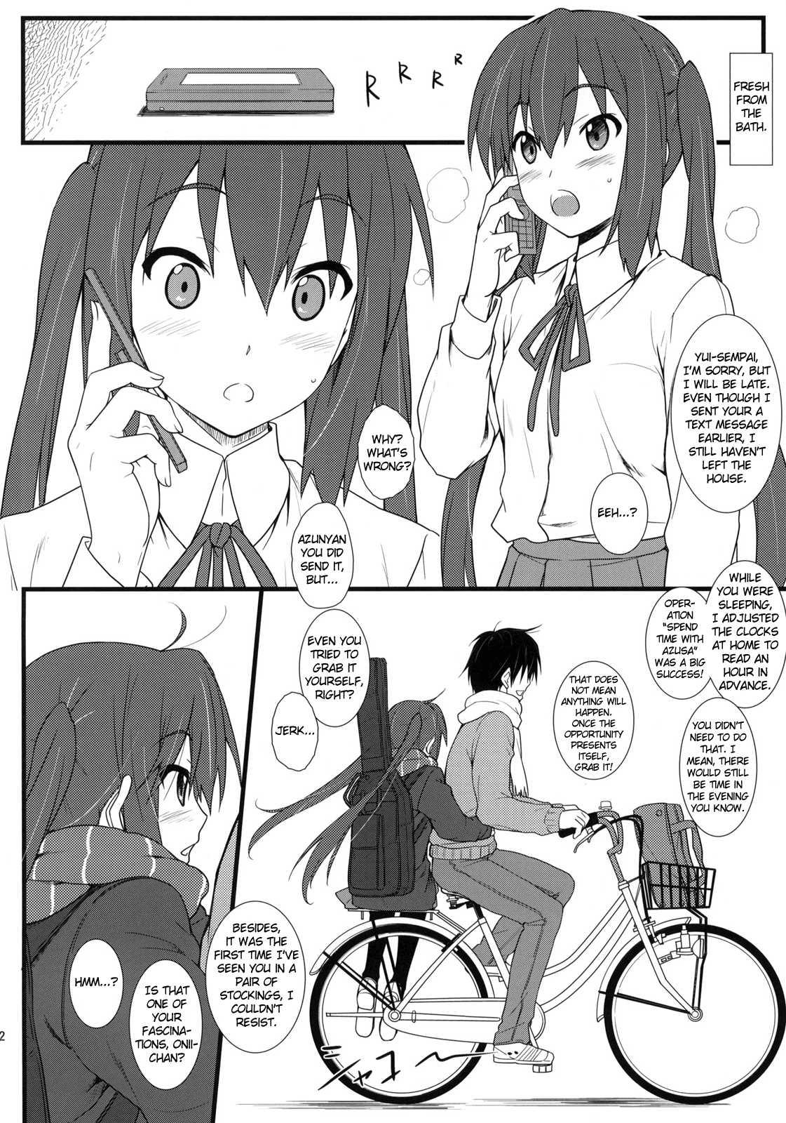 K-on! Dj - Samui Hi No Taishohou + α Chapter 1 Page 30