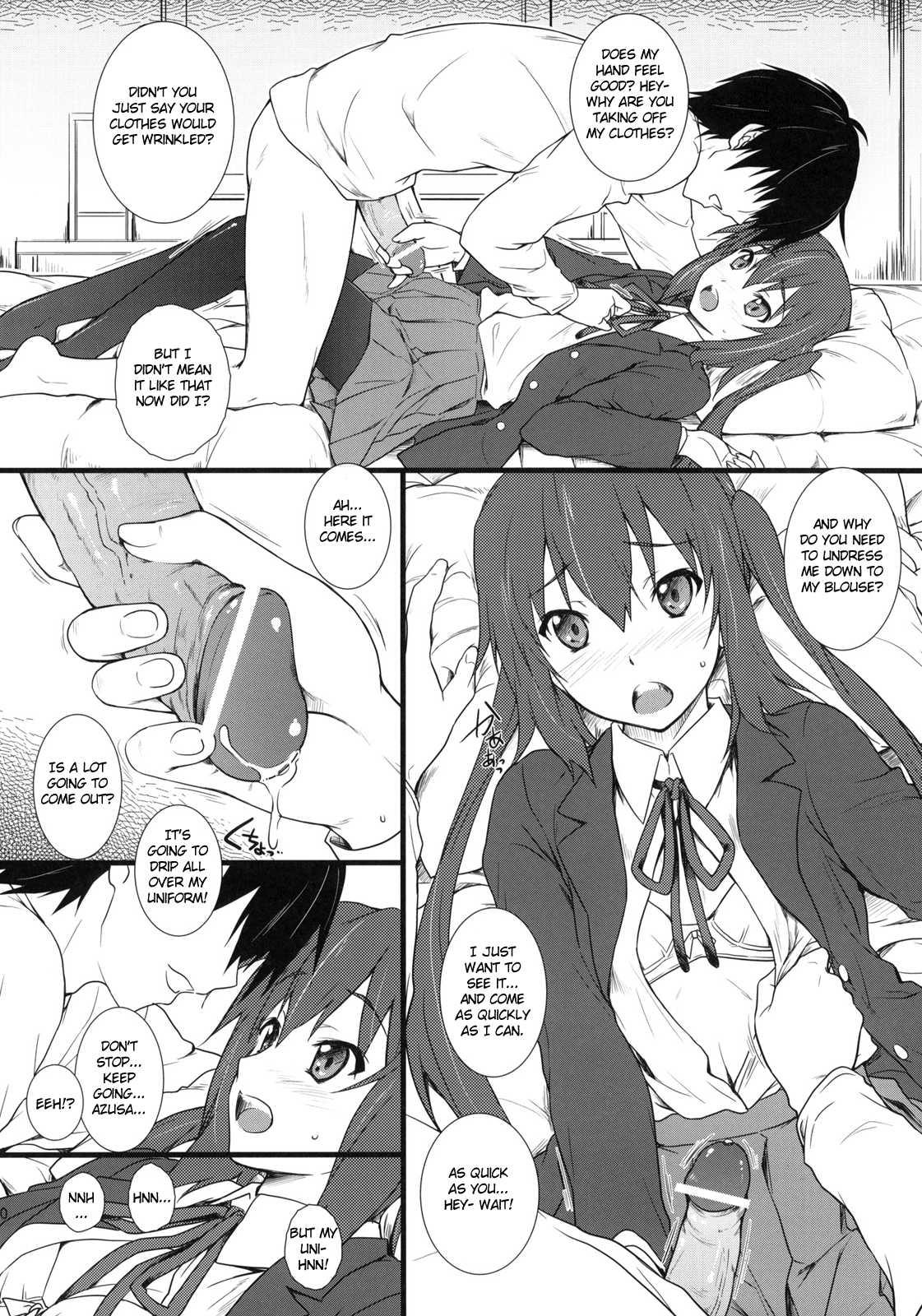 K-on! Dj - Samui Hi No Taishohou + α Chapter 1 Page 9