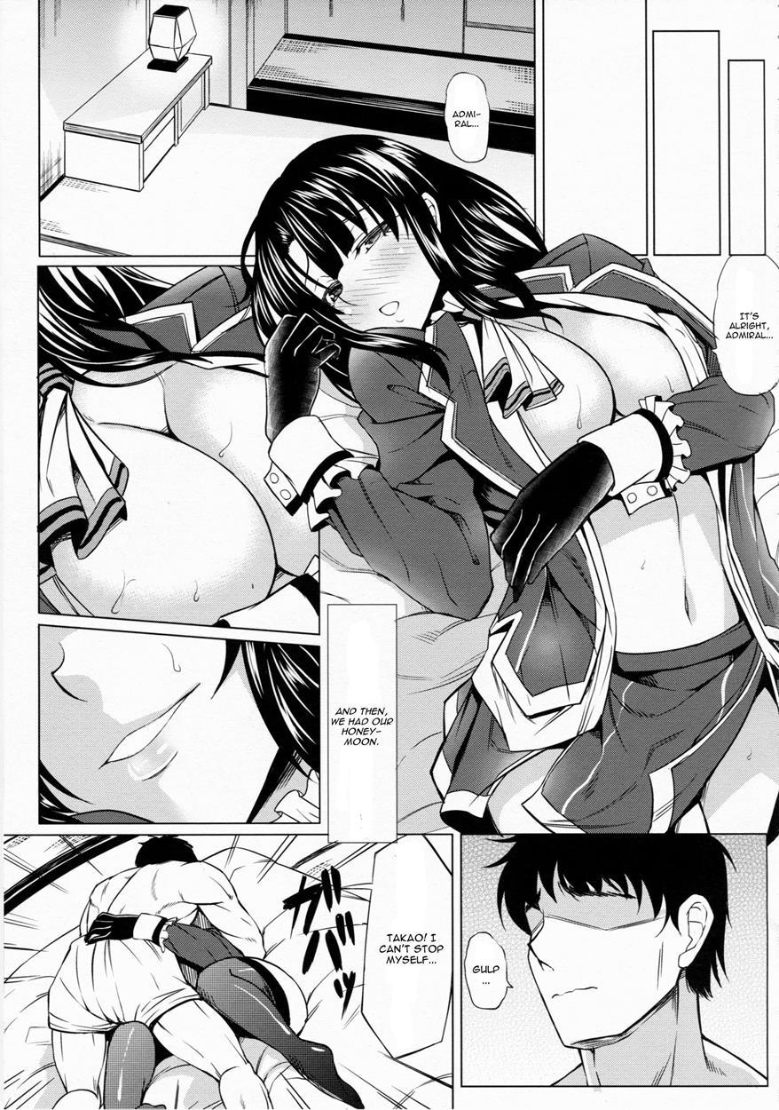 Kantai Collection Dj - Teitoku To Takao Ga Rokakusaremashita 1