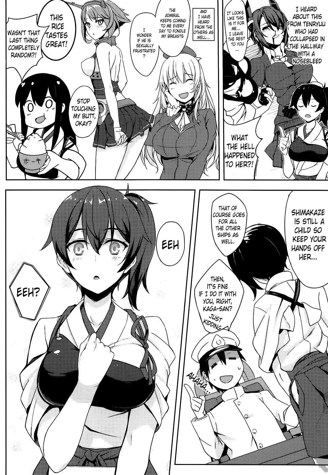 Kantai Collection Dj - The Worries Of Secretary Ship Kaga 1