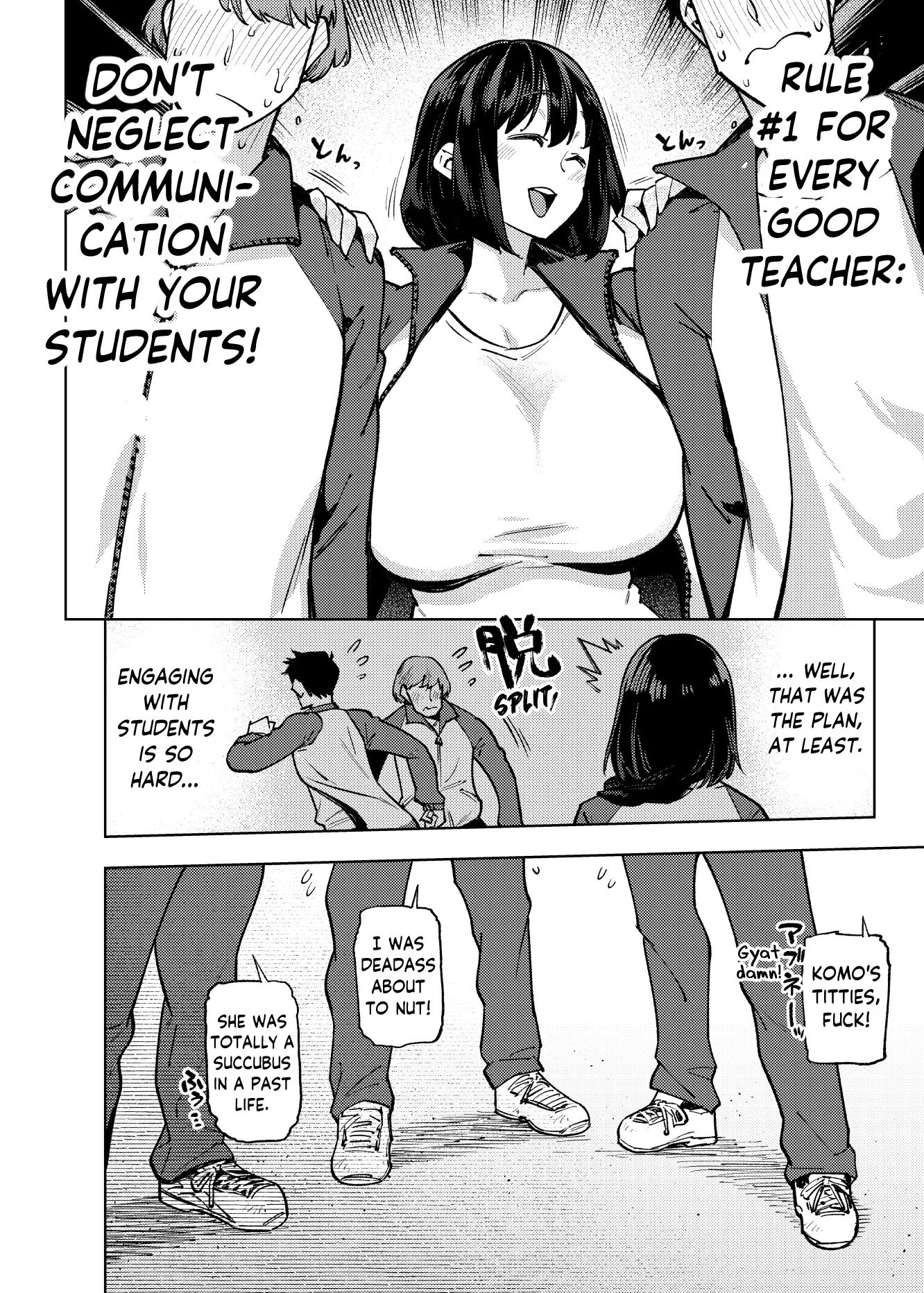 Komori-sensei Comes Out Of Her Shell 1