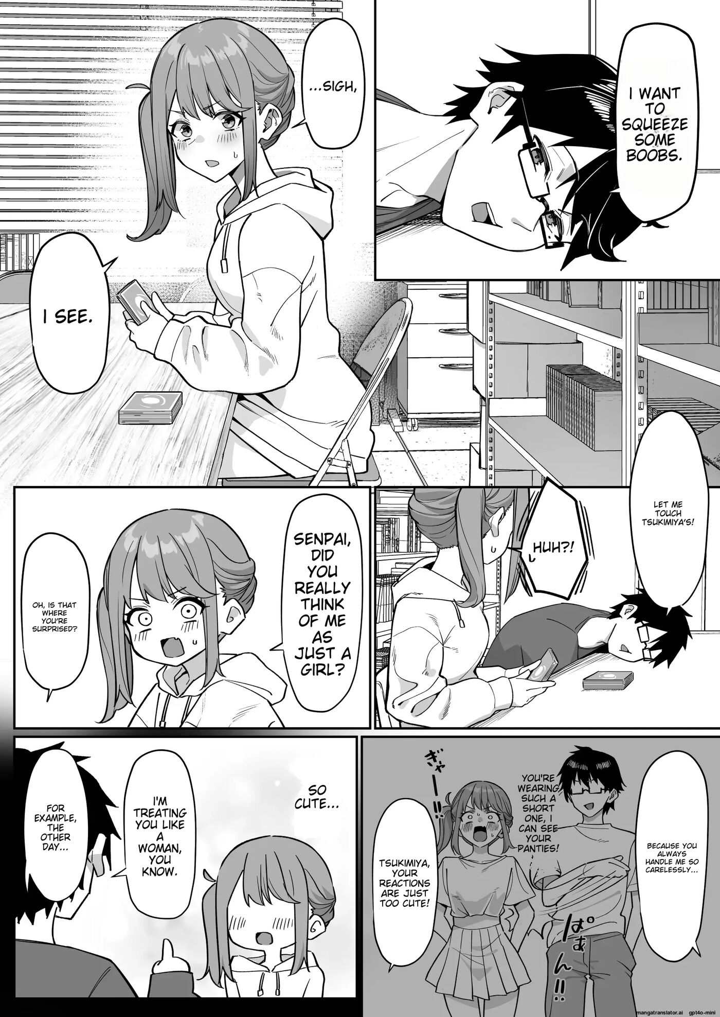 Kouhai To Ichaicha Suru Hanashi 1