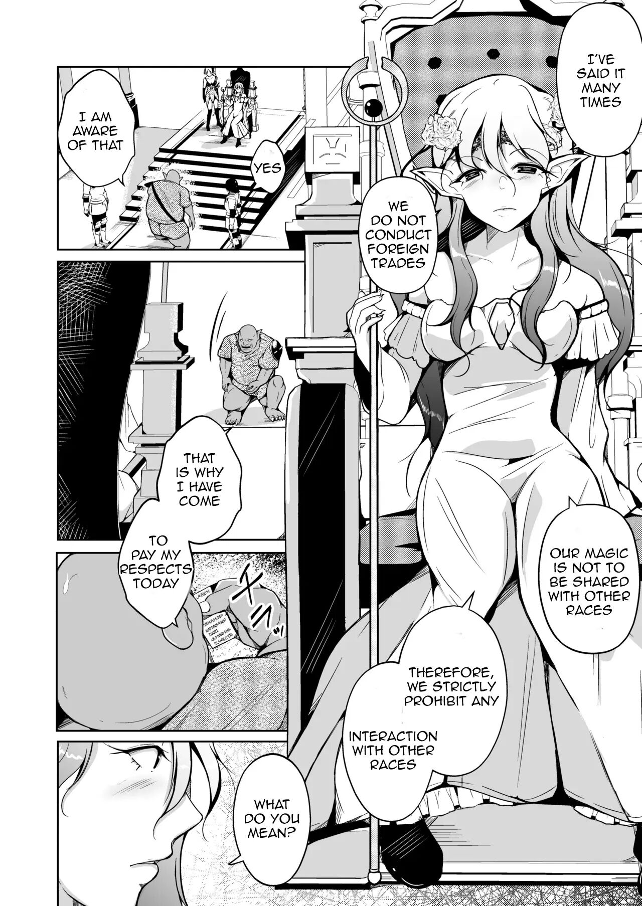 Koukan ~elf No Oujo Ni Natta Orc No Monogatari~ 1