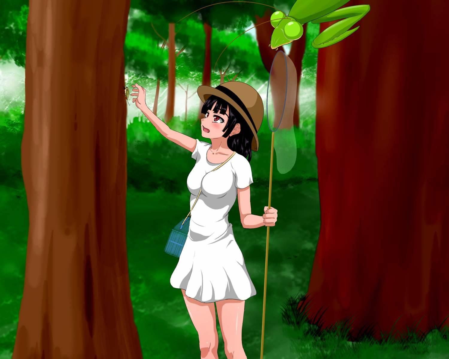 Kyodaika Sita Mushi Ni Pheromone De Meromero Ni Sare Haramasareru Onna-tachi 1