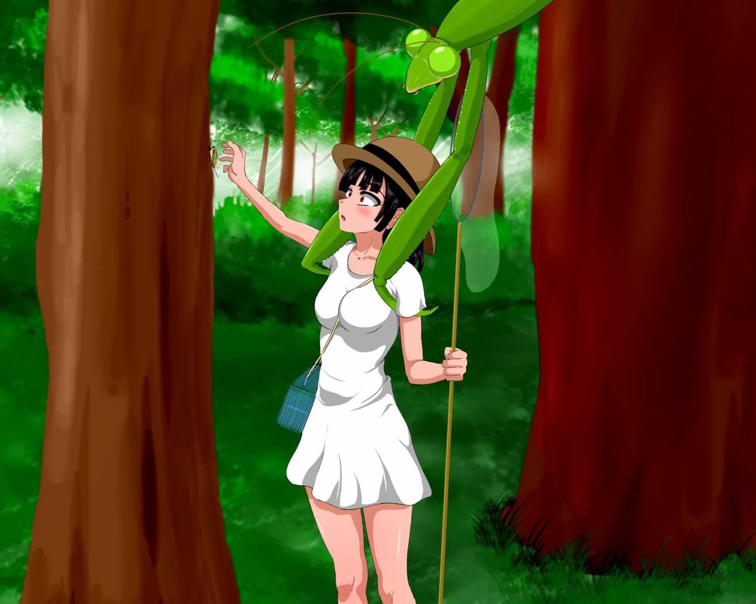 Kyodaika Sita Mushi Ni Pheromone De Meromero Ni Sare Haramasareru Onna-tachi 1