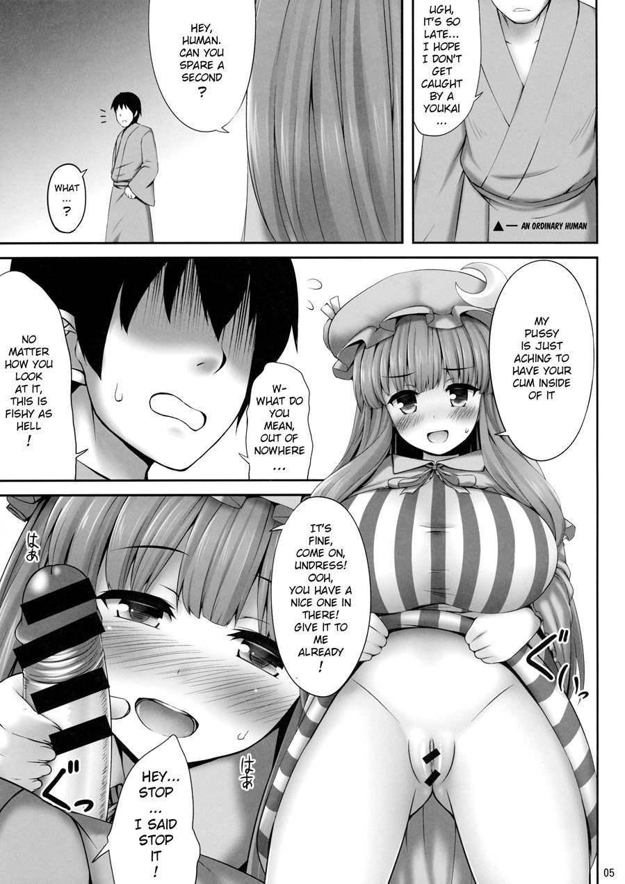 Kyonyuu Chara To Kashita Patchouli No Ero Hon 1
