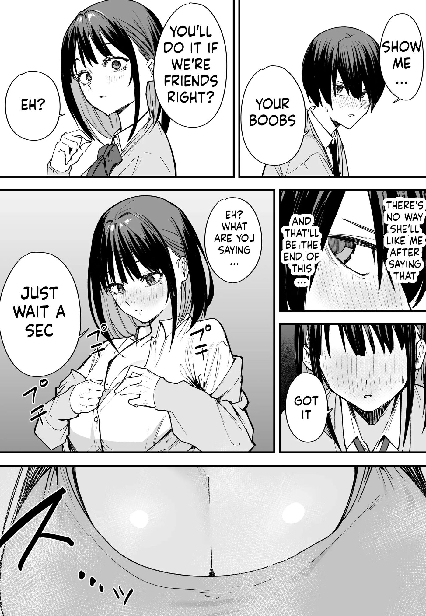 Kyonyuu No Tomodachi To Tsukiau Made No Hanashi 1