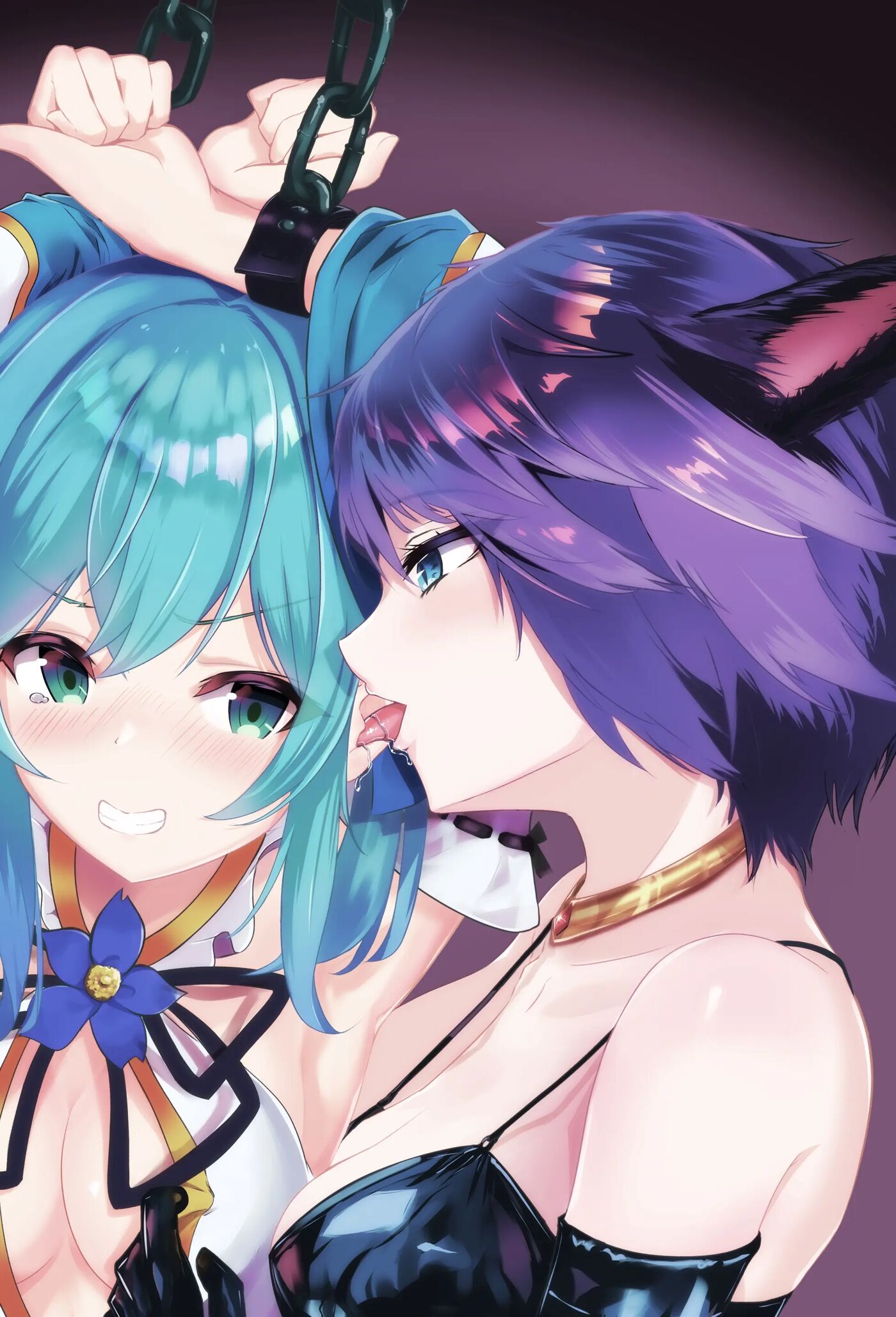 Lesbian Pleasure Training Of New Adventurer 1
