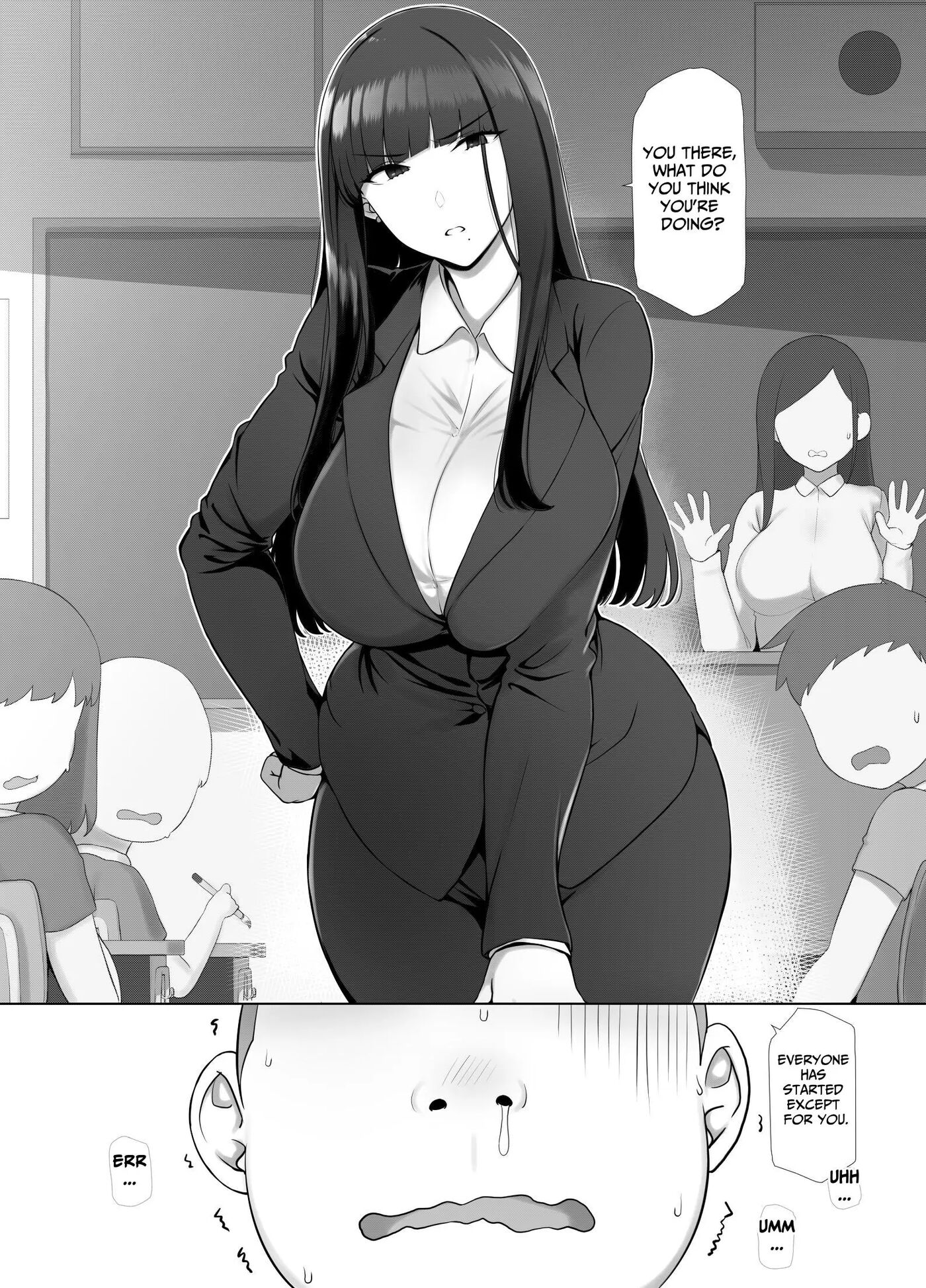 Let's Use The Milf Call Girl App......to Turn This Scary Instructor Into A Dirty Slut! 1