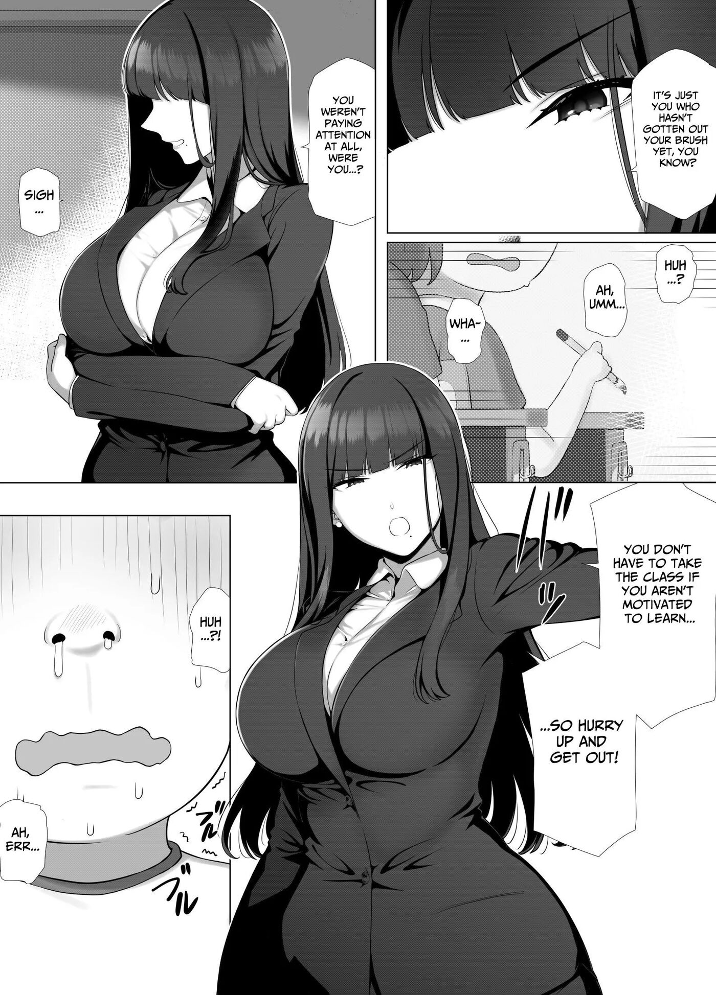 Let's Use The Milf Call Girl App......to Turn This Scary Instructor Into A Dirty Slut! 1