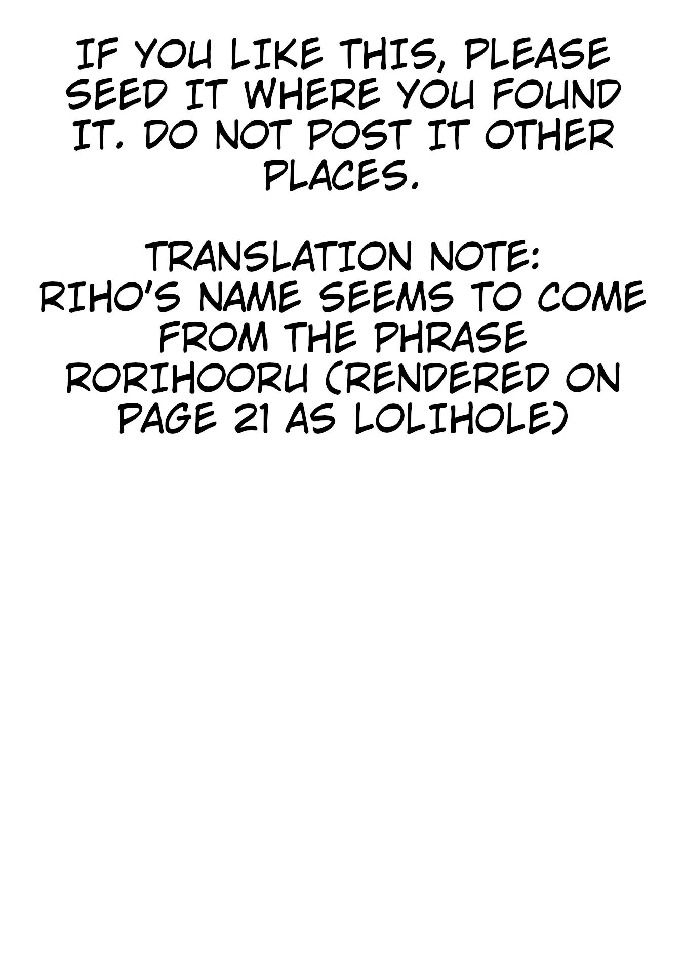 Lolita-hole Riho-chan 1