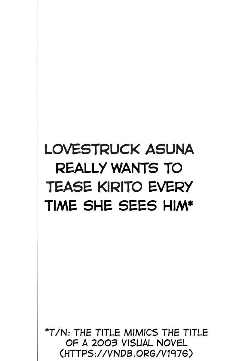 Lovestruck Asuna Really Wants To Tease Kirito Every Time She Sees Him 1