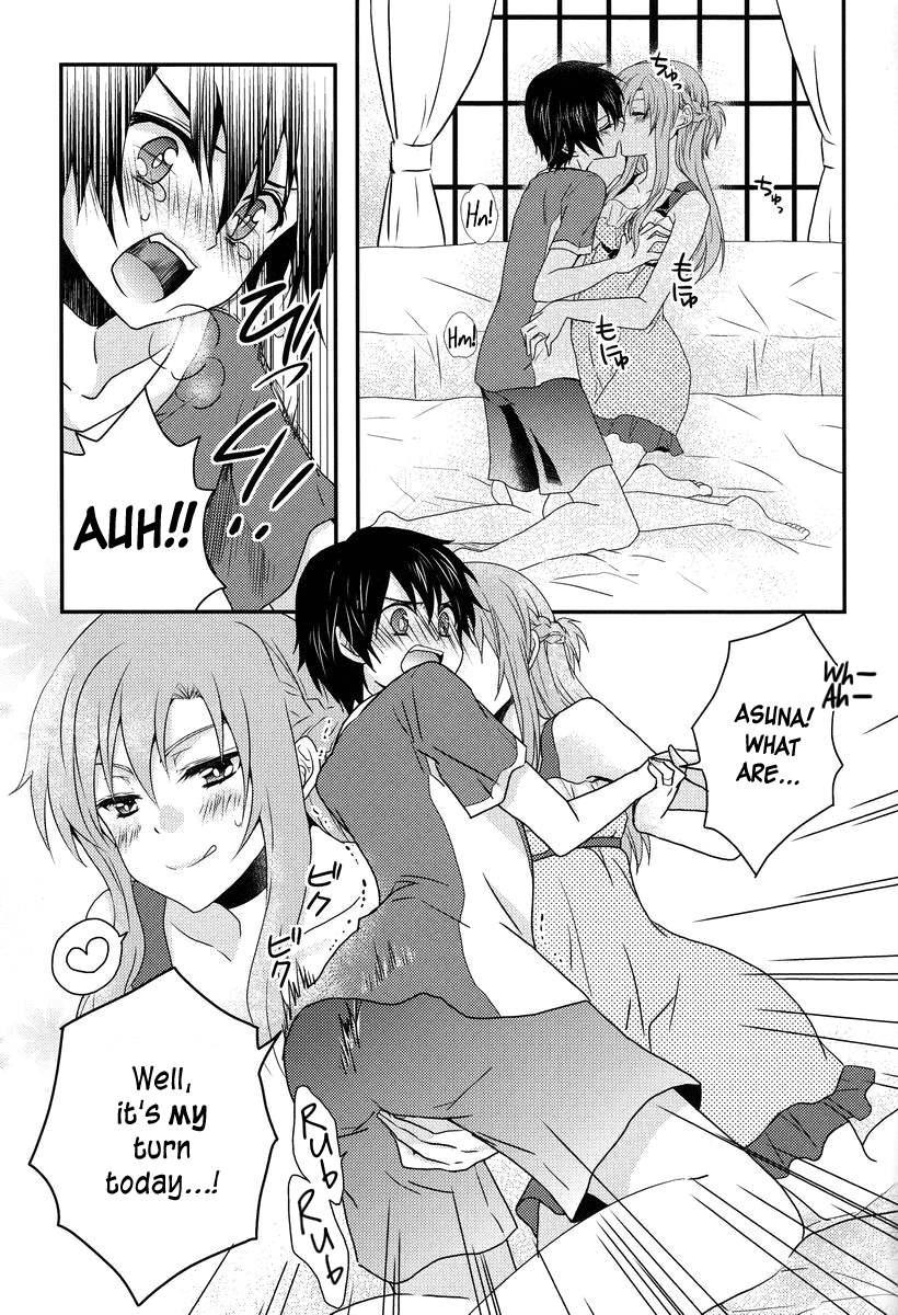 Lovestruck Asuna Really Wants To Tease Kirito Every Time She Sees Him 1