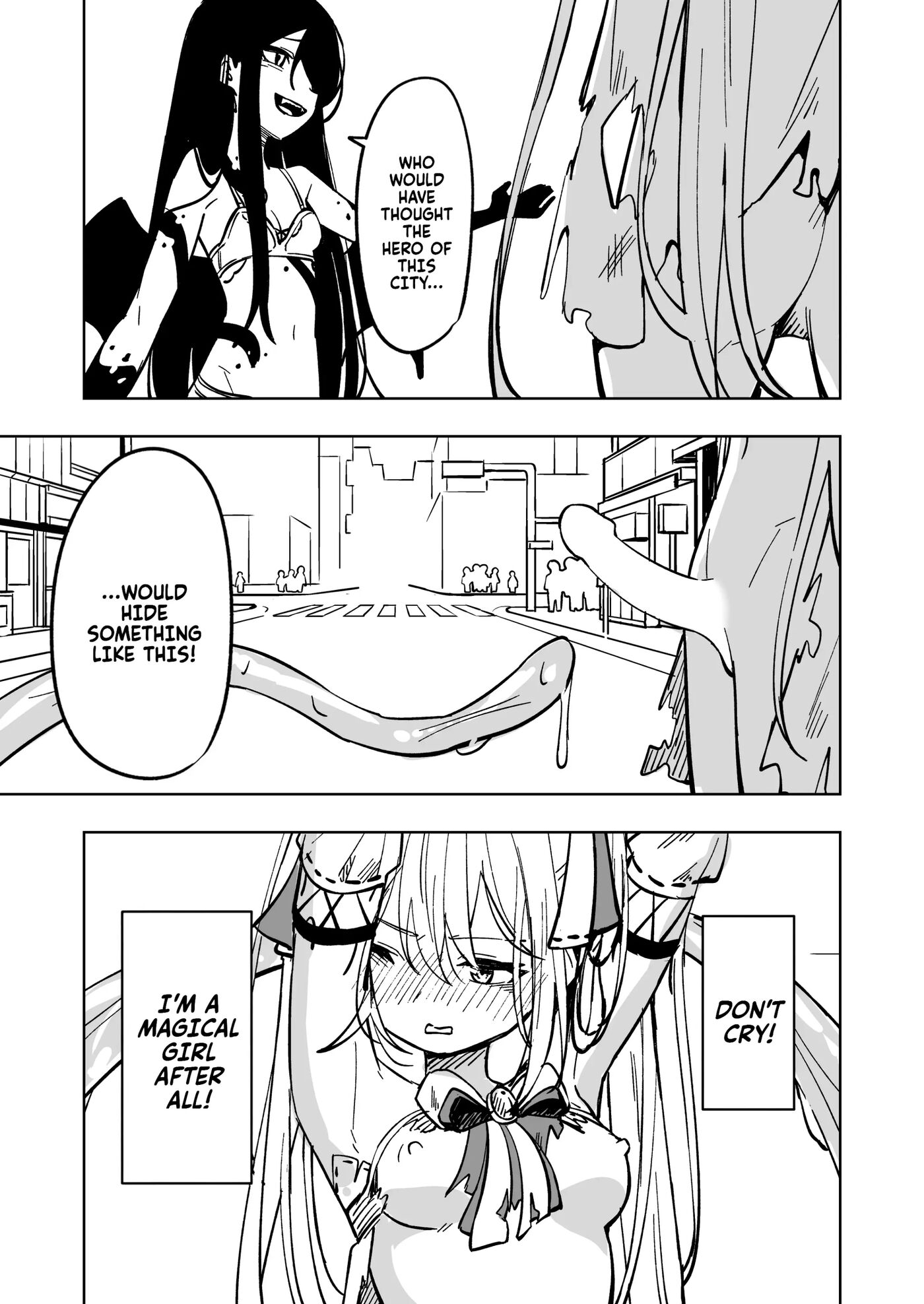 Magical Girl Futanari Defeat 1