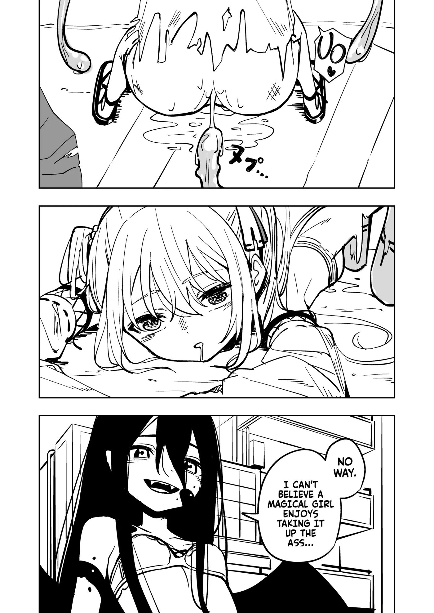 Magical Girl Futanari Defeat 1