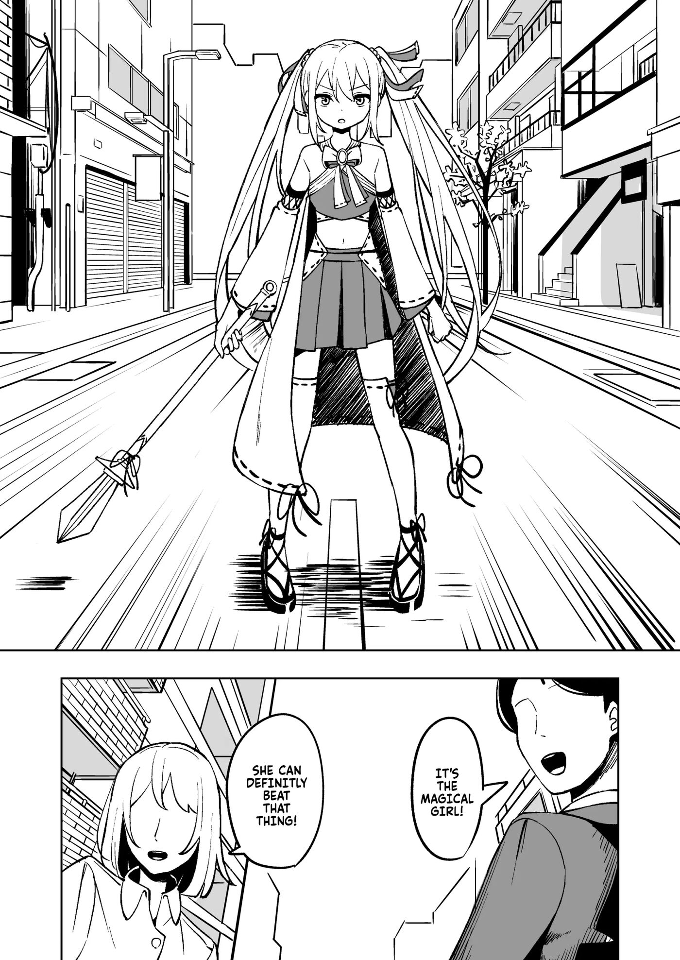 Magical Girl Futanari Defeat 1