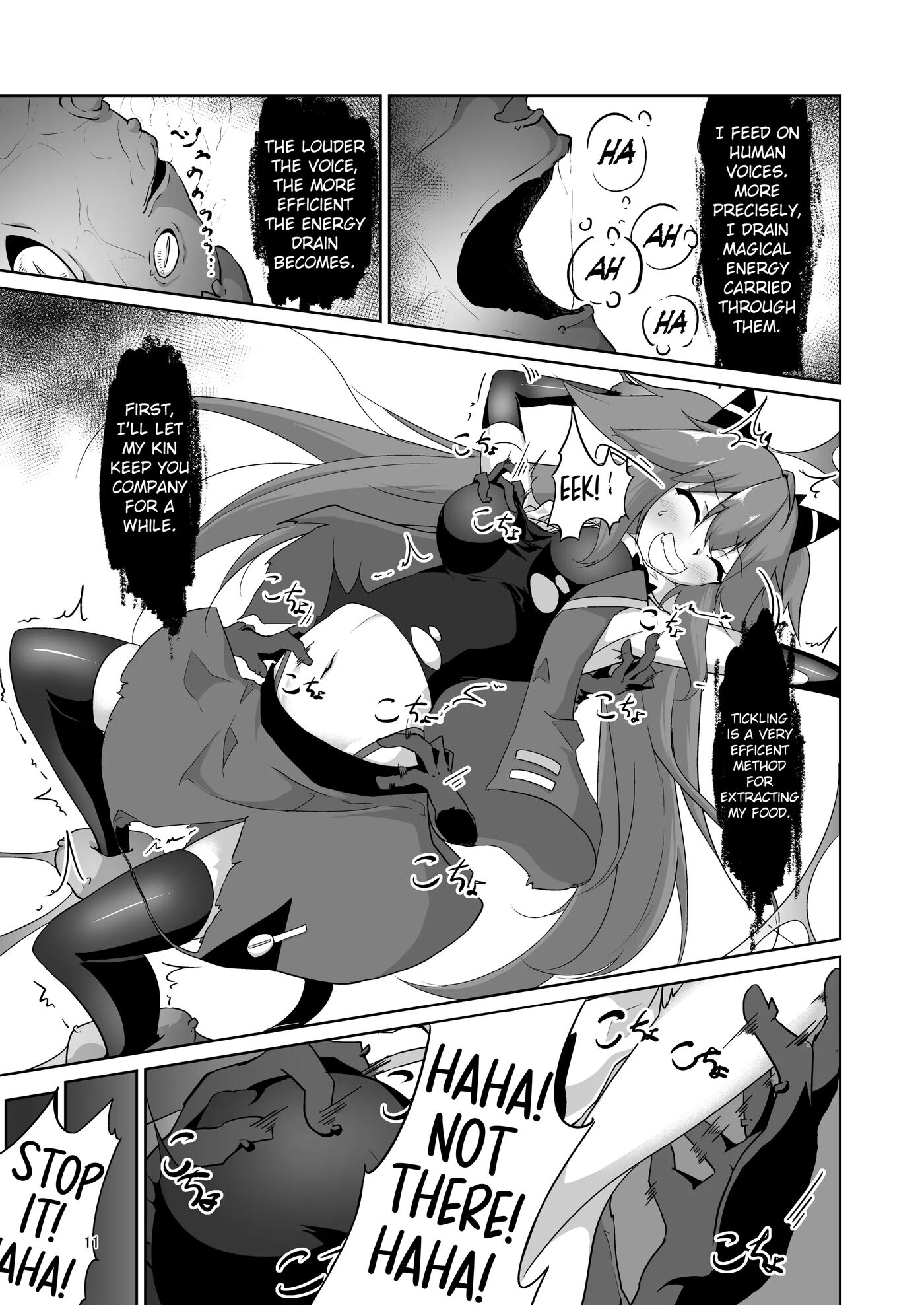 Magical Girl Natsumi's Defeat In Tickling Hell 1