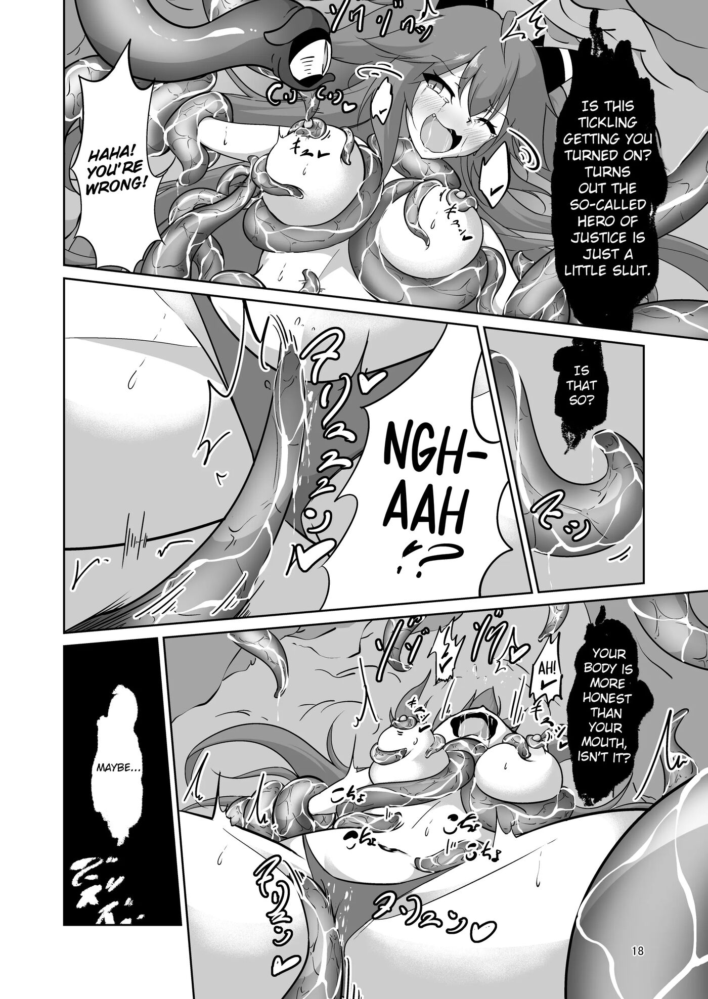 Magical Girl Natsumi's Defeat In Tickling Hell 1