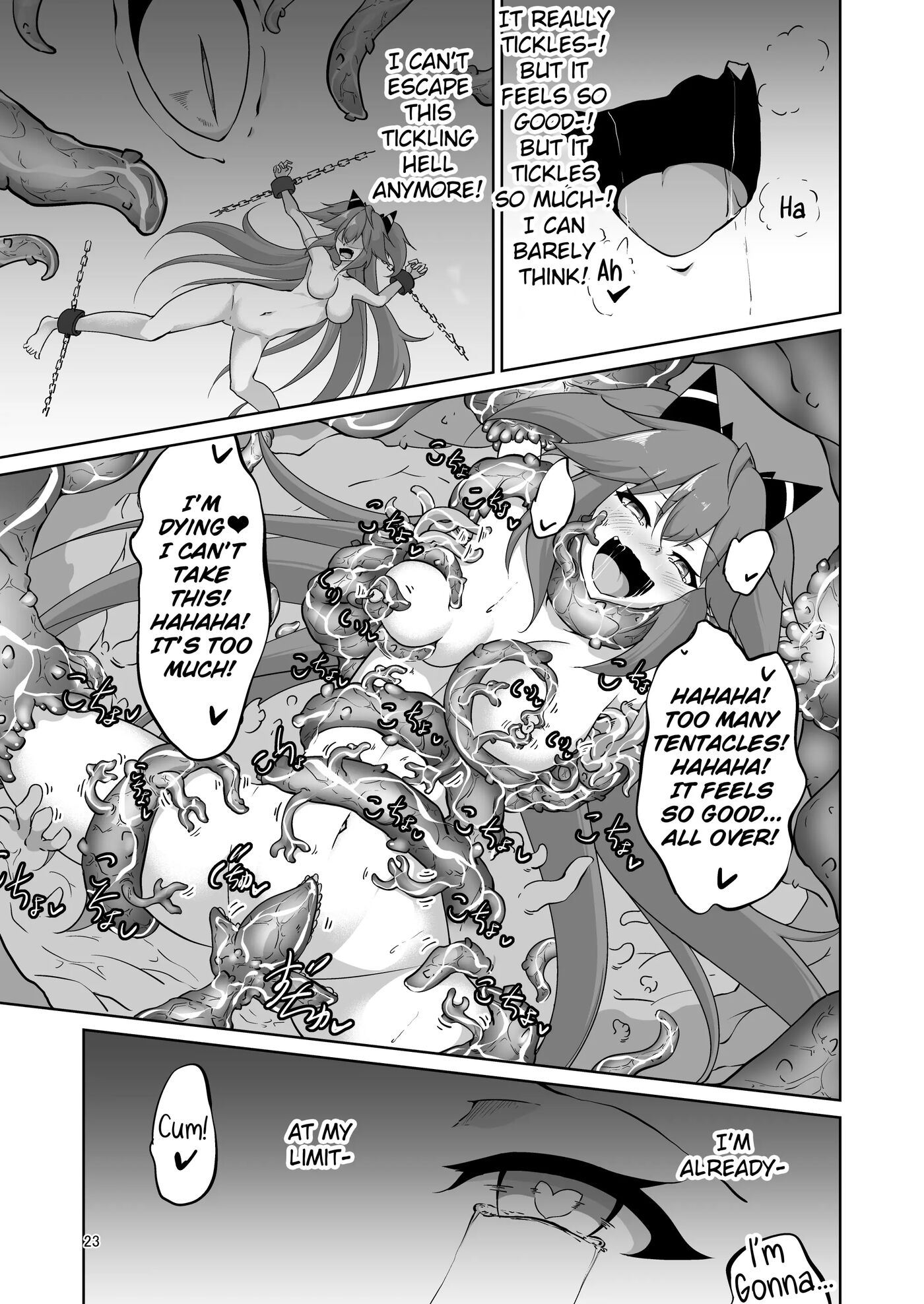Magical Girl Natsumi's Defeat In Tickling Hell 1