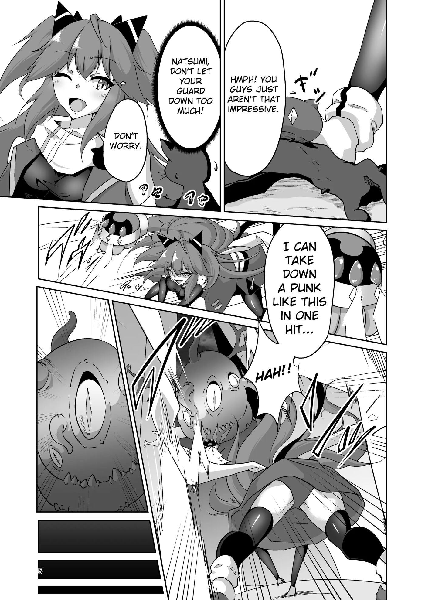 Magical Girl Natsumi's Defeat In Tickling Hell 1
