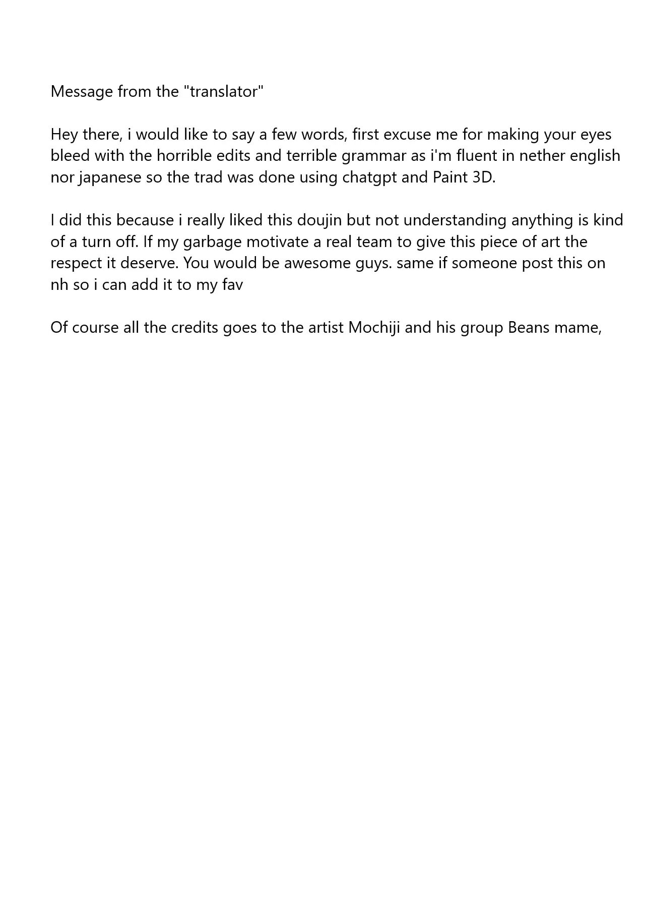 Magical Girl's Last Day 1