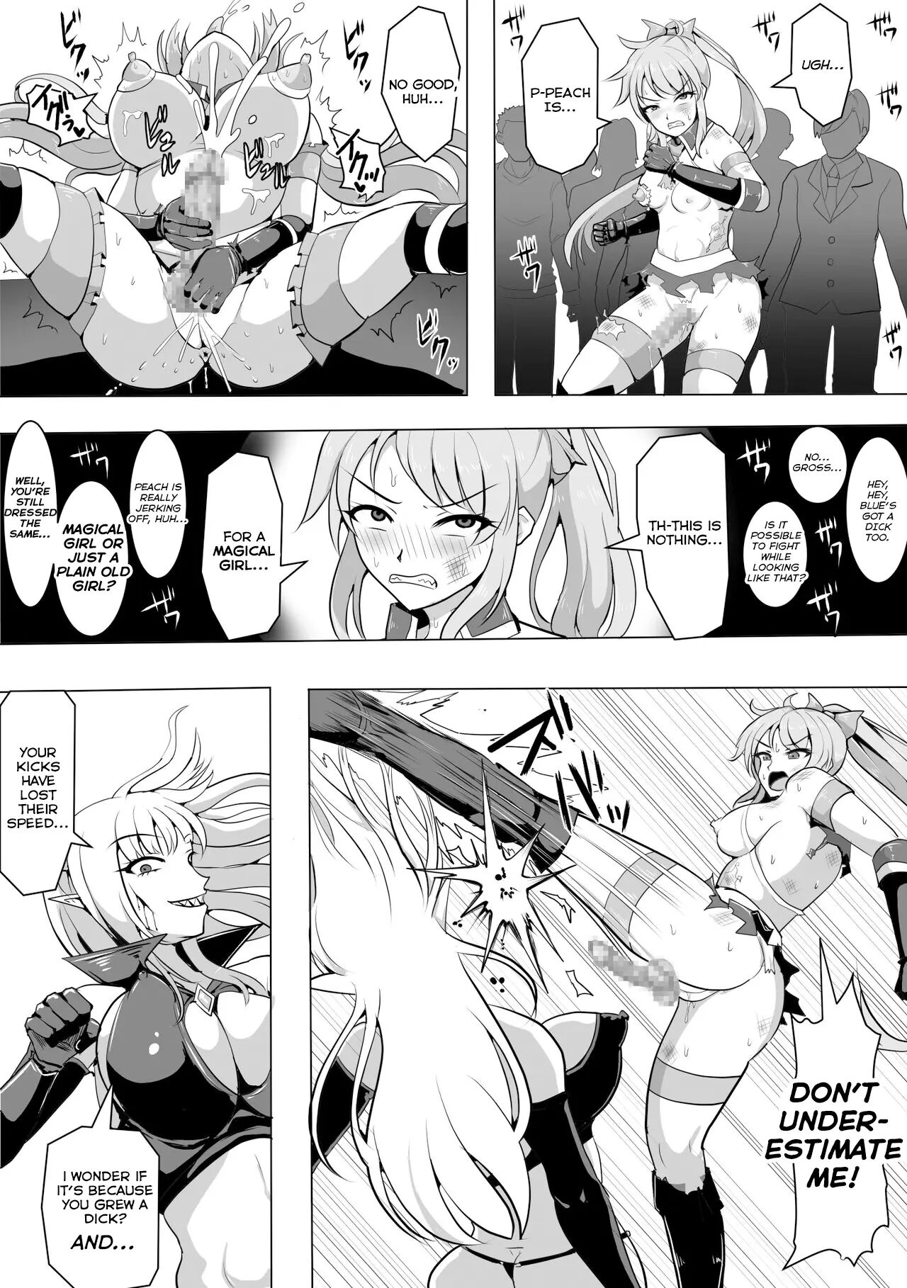 Mahou Shoujo Magical Peach & Blue ~futanari Shasei Jigoku~ 1