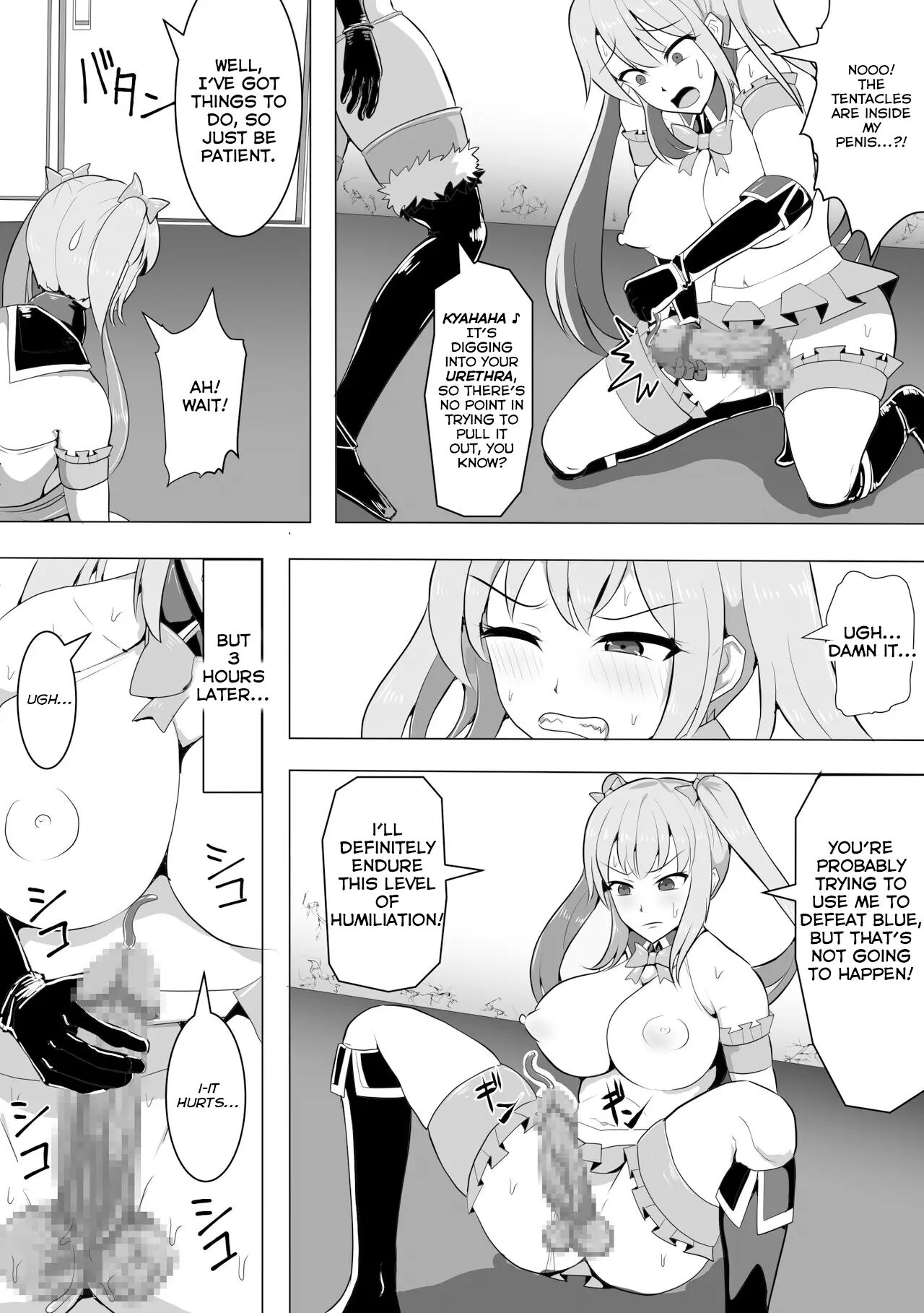 Mahou Shoujo Magical Peach & Blue ~futanari Shasei Jigoku~ 1