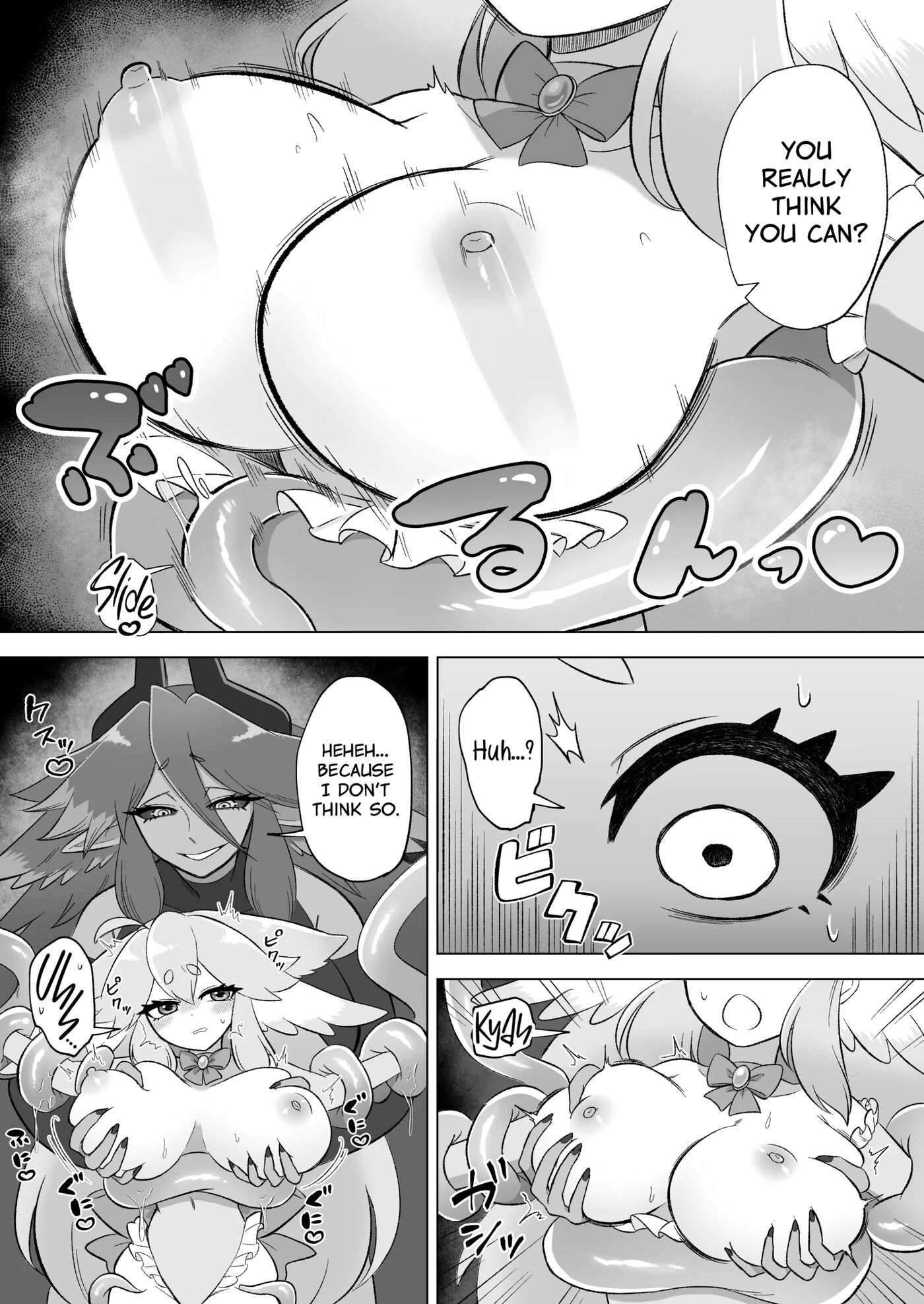 Mahou Shoujo Wa Shokushu To Futanari Inma Ni Ochiteiku 1