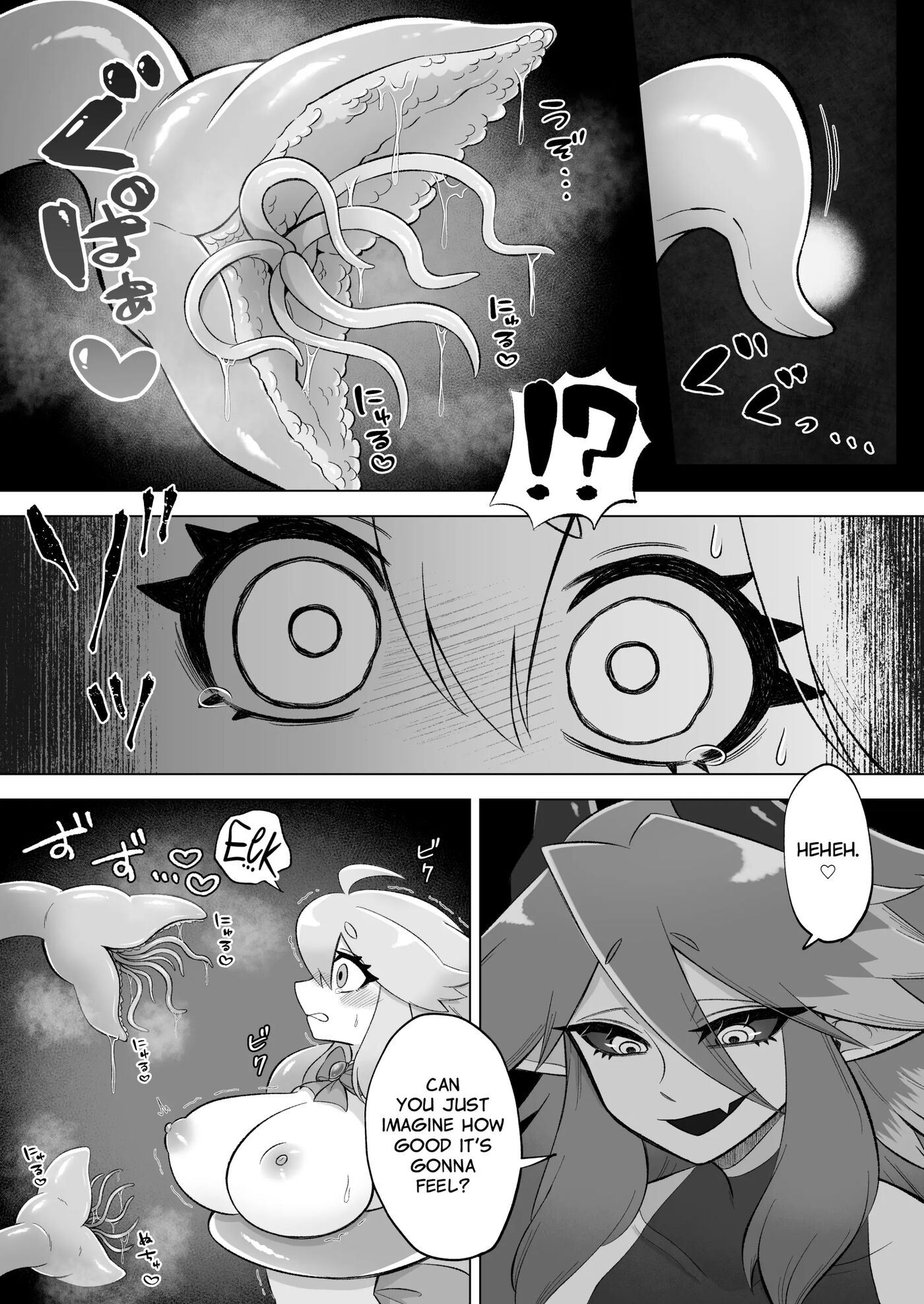 Mahou Shoujo Wa Shokushu To Futanari Inma Ni Ochiteiku 1