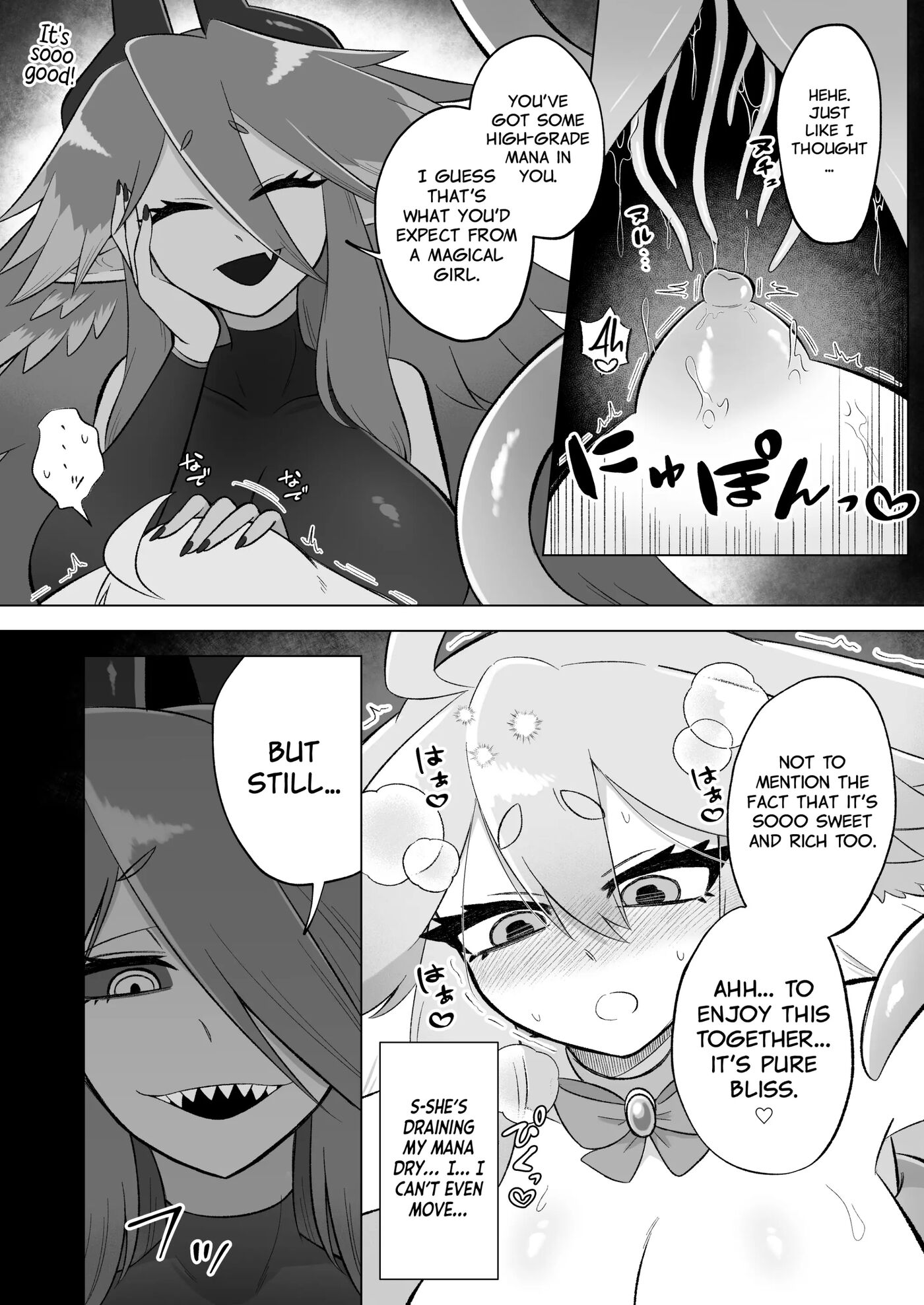 Mahou Shoujo Wa Shokushu To Futanari Inma Ni Ochiteiku 1