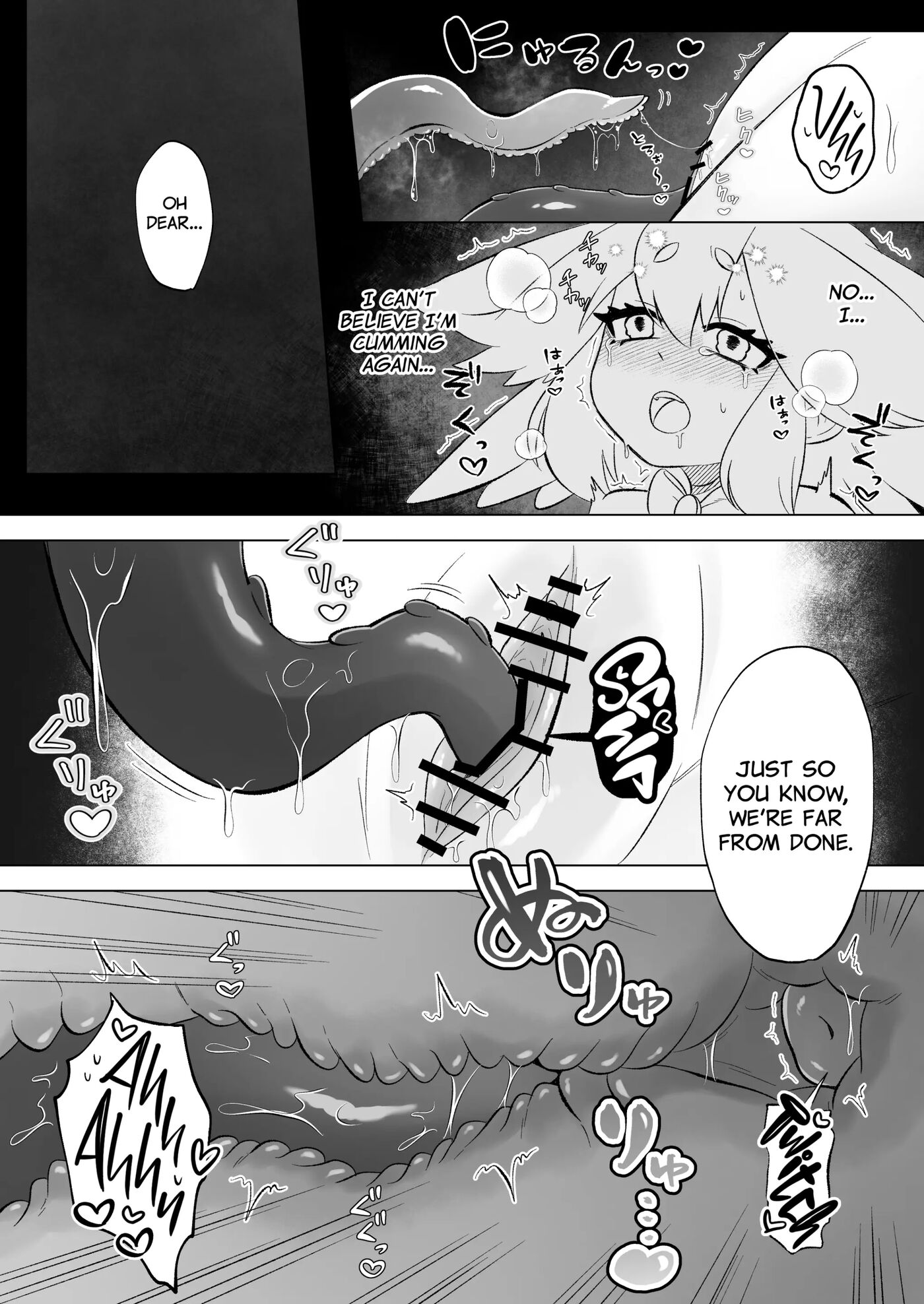 Mahou Shoujo Wa Shokushu To Futanari Inma Ni Ochiteiku 1